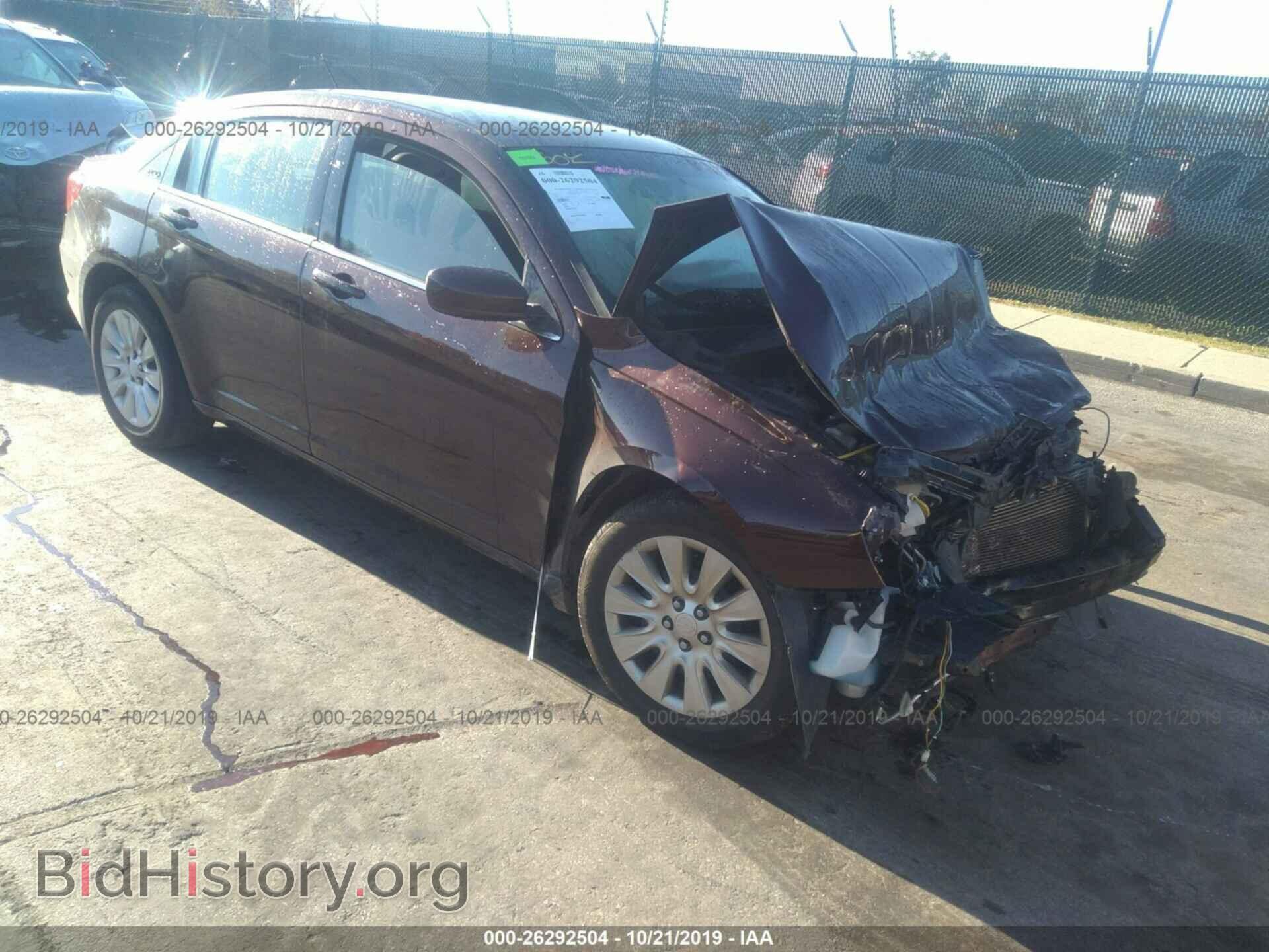 Photo 1C3CCBAB1DN648363 - CHRYSLER 200 2013