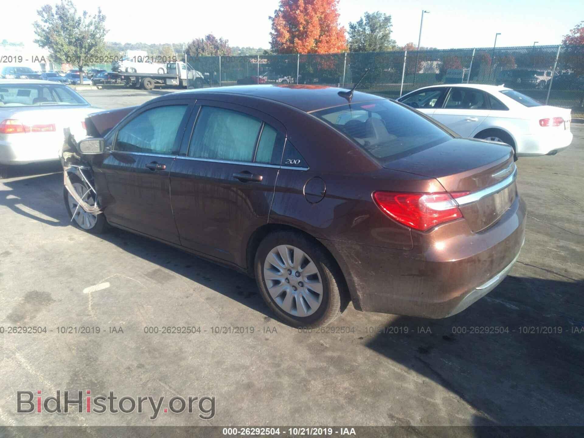 2013 CHRYSLER 200 - VIN: 1C3CCBAB1DN648363 - Photo 3