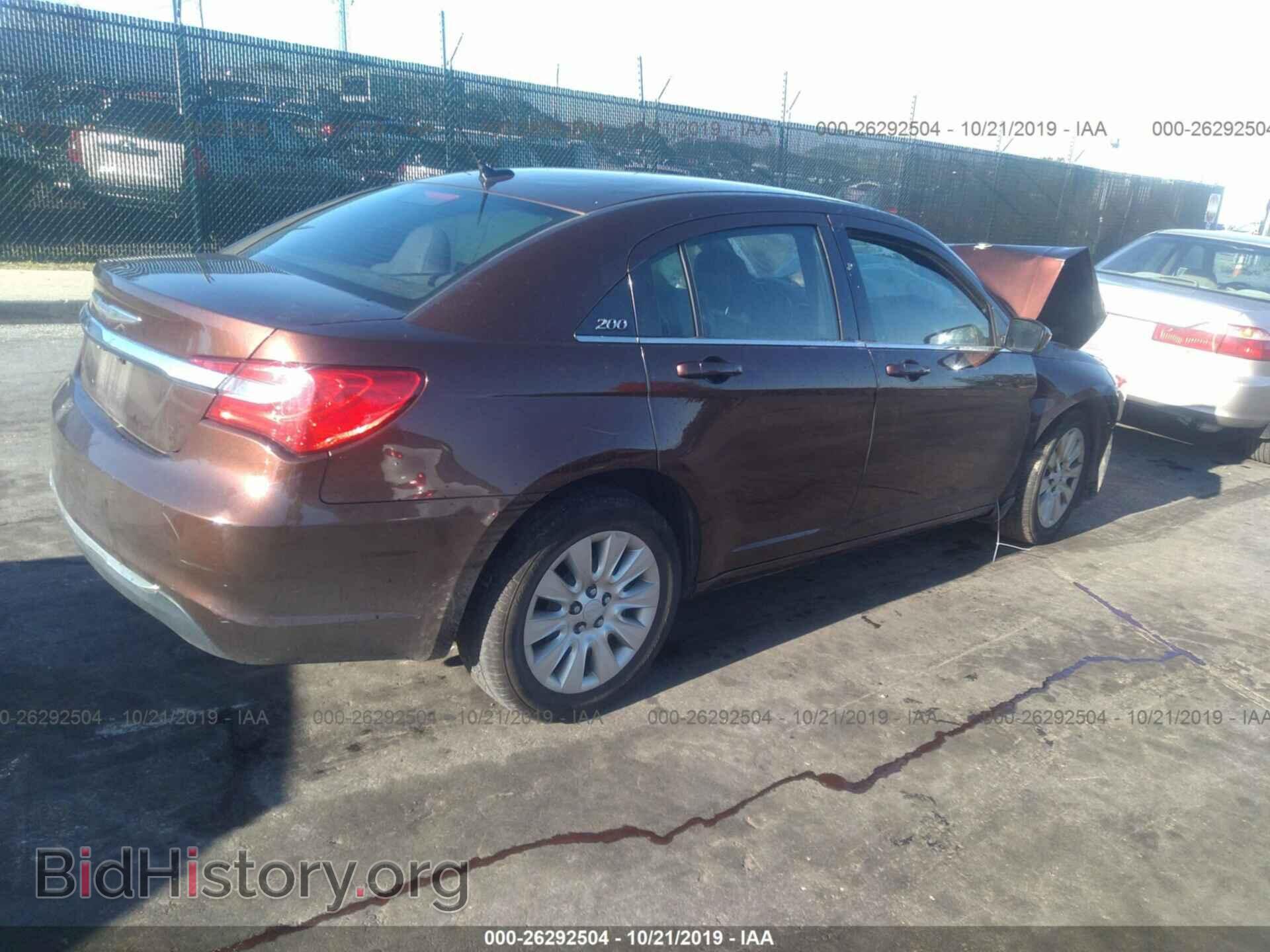 2013 CHRYSLER 200 - VIN: 1C3CCBAB1DN648363 - Photo 4