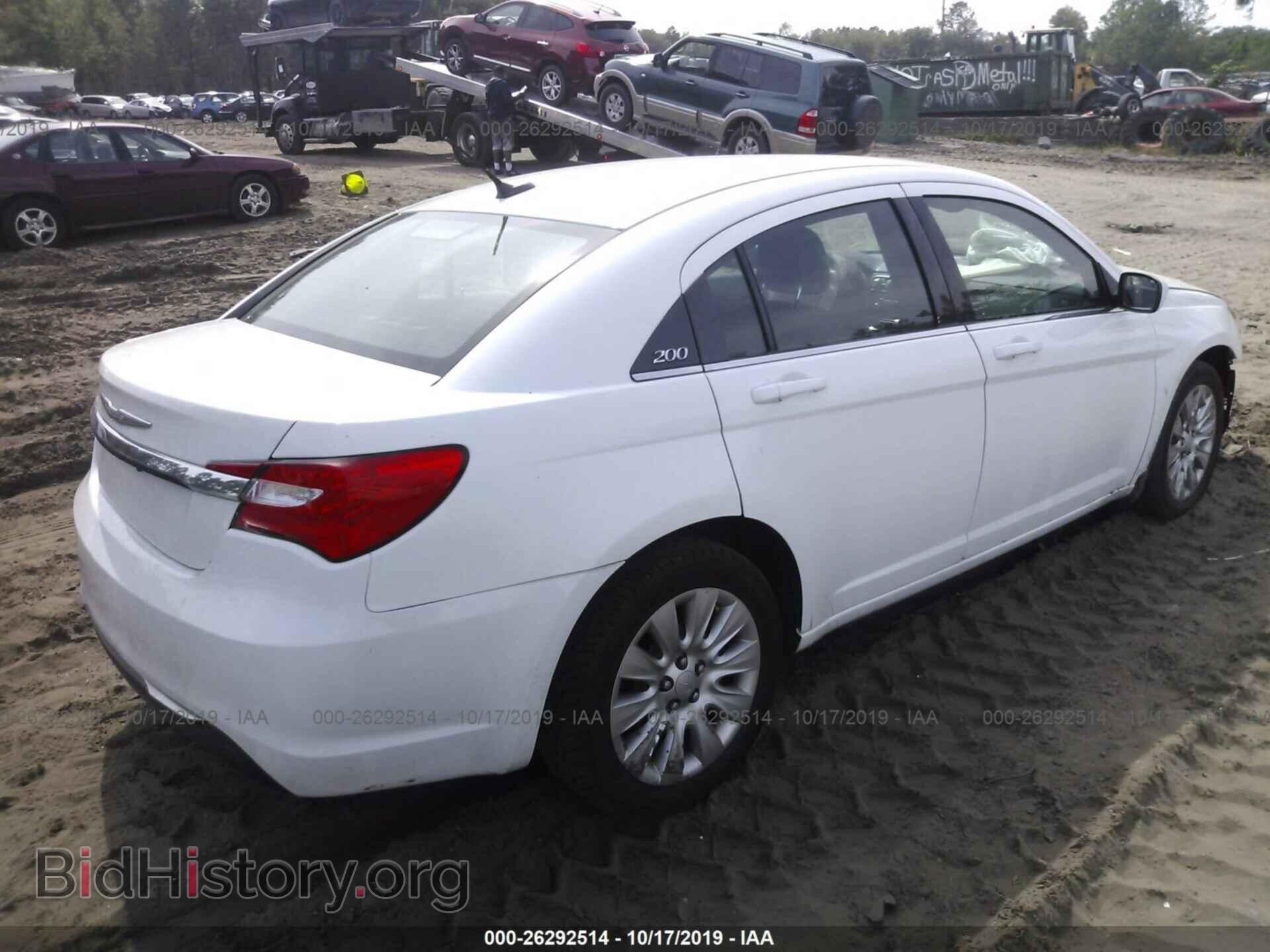 2014 CHRYSLER 200 - VIN: 1C3CCBAB6EN170426 - Фото 4