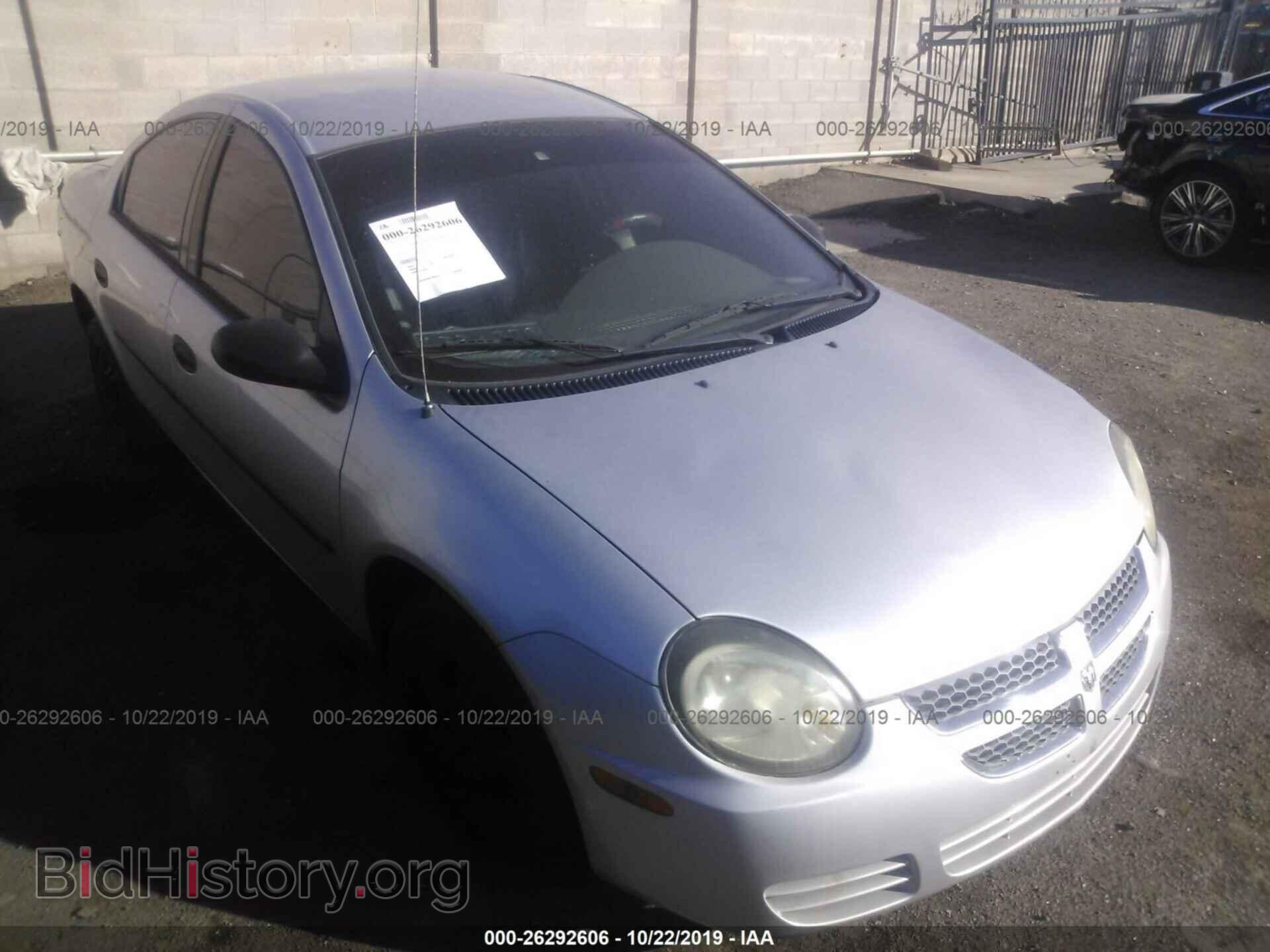 Photo 1B3ES26C53D146485 - DODGE NEON 2003