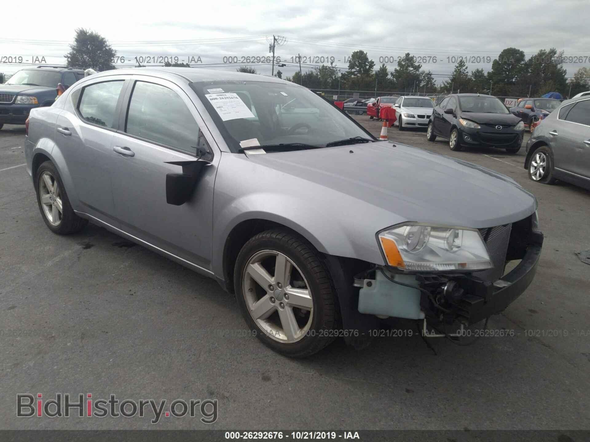 Photo 1C3CDZAB2DN551887 - DODGE AVENGER 2013