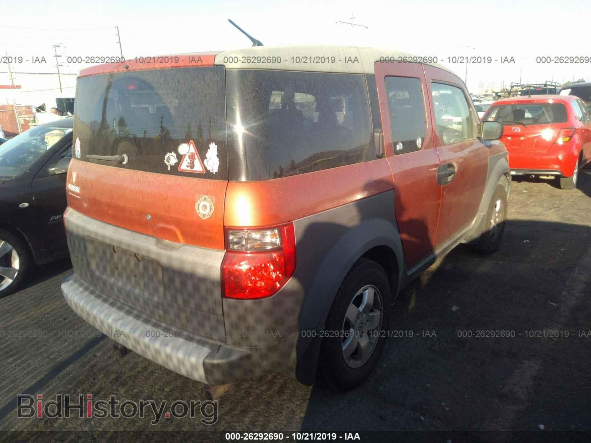 2003 HONDA ELEMENT - VIN: 5J6YH18593L013425 - Фото 4