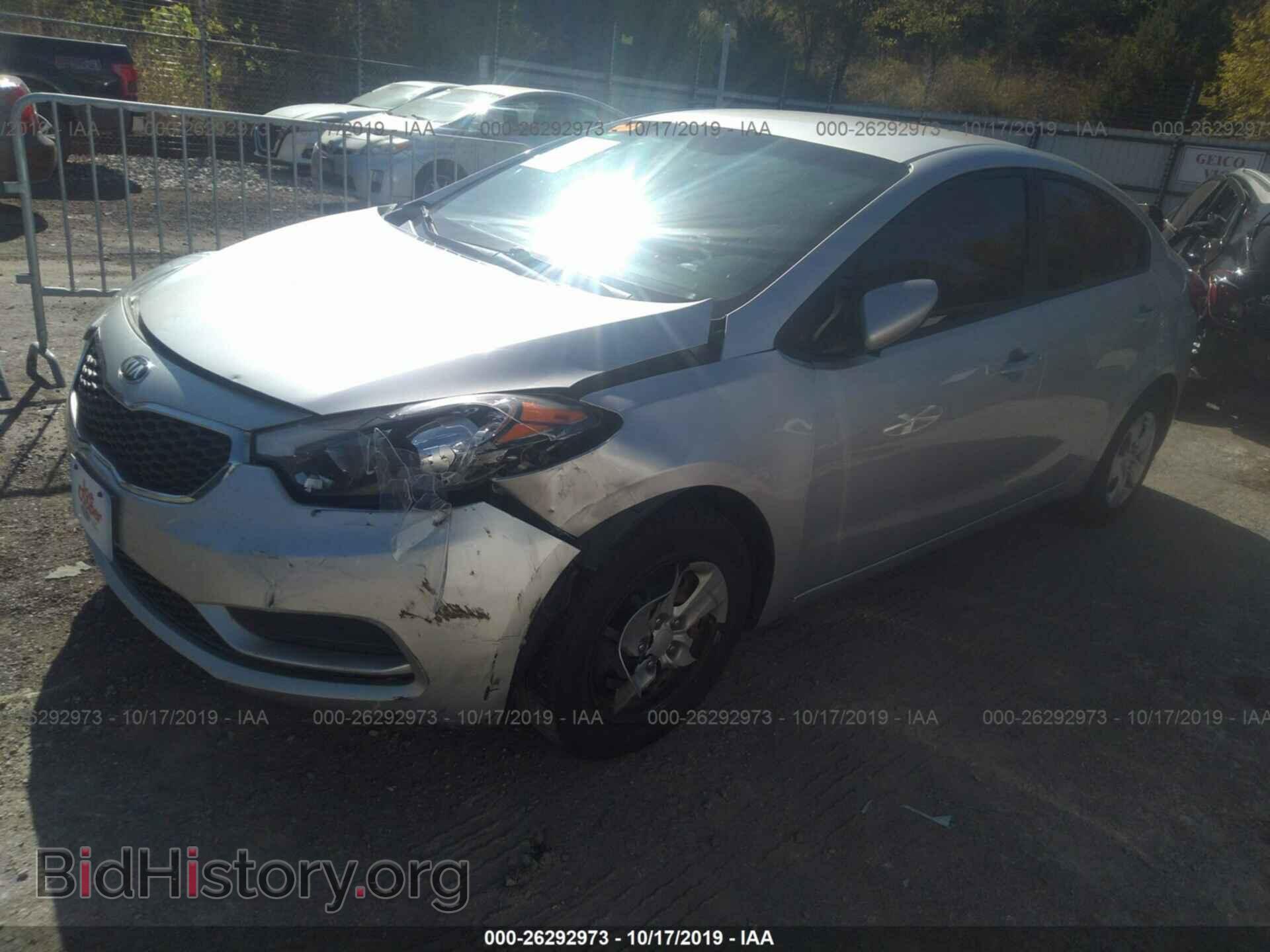 2014 KIA FORTE - VIN: KNAFK4A60E5210426 - Фото 2