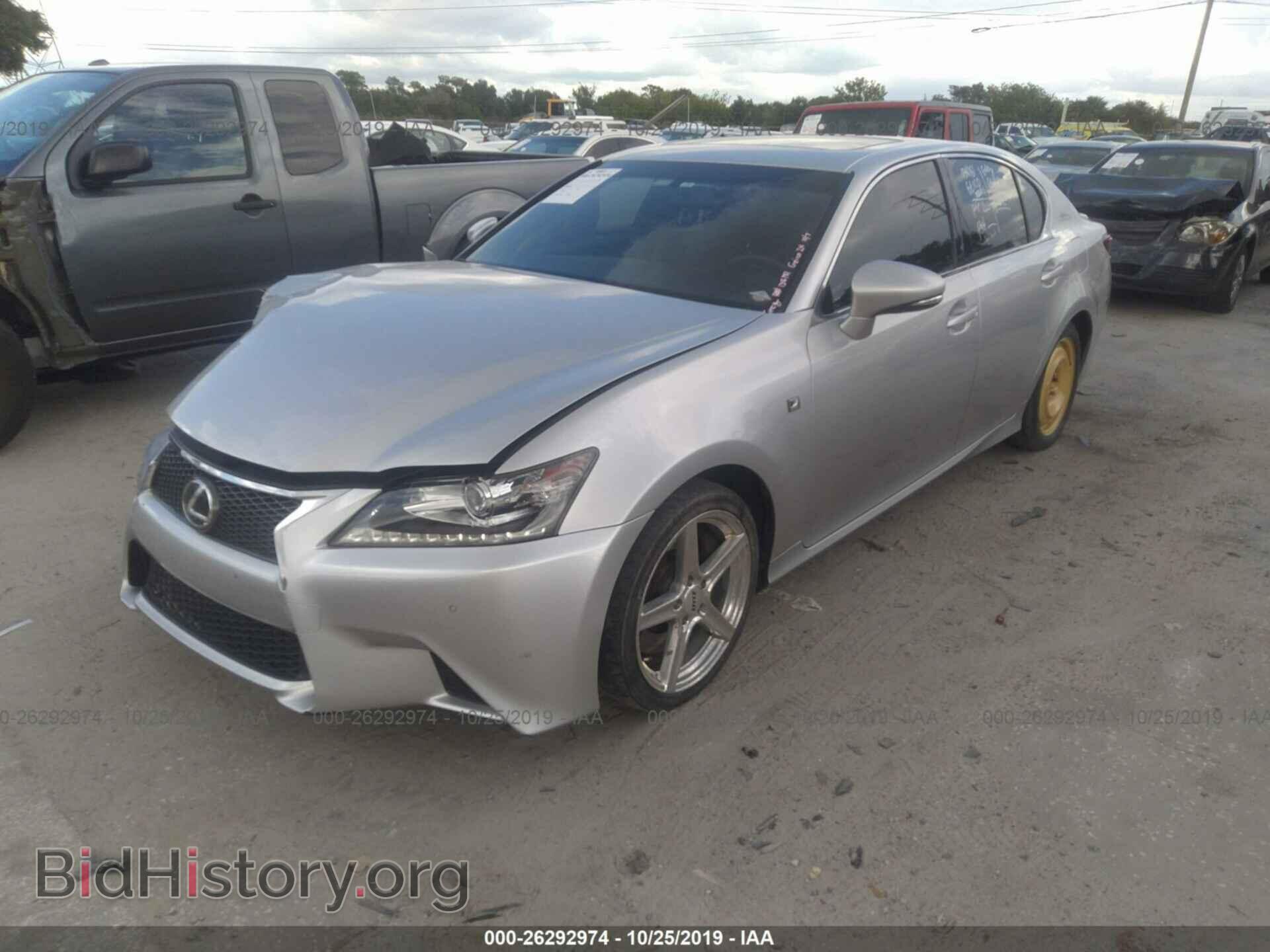2014 LEXUS GS - VIN: JTHBE1BL7E5040138 - Фото 2