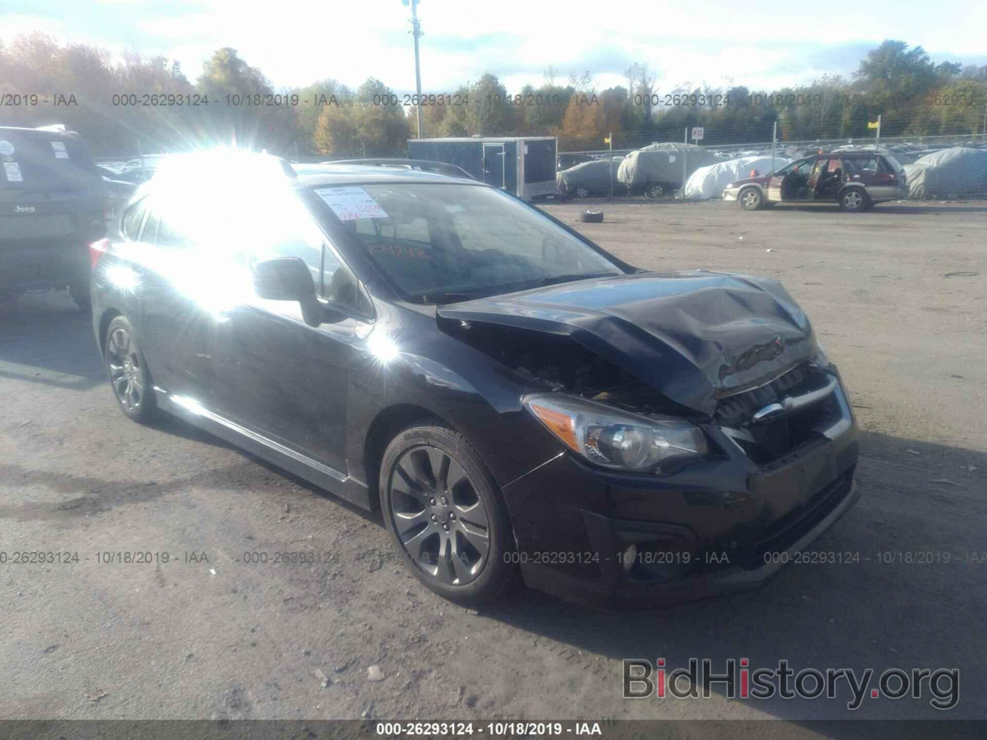 Photo JF1GPAR6XCH237033 - SUBARU IMPREZA 2012