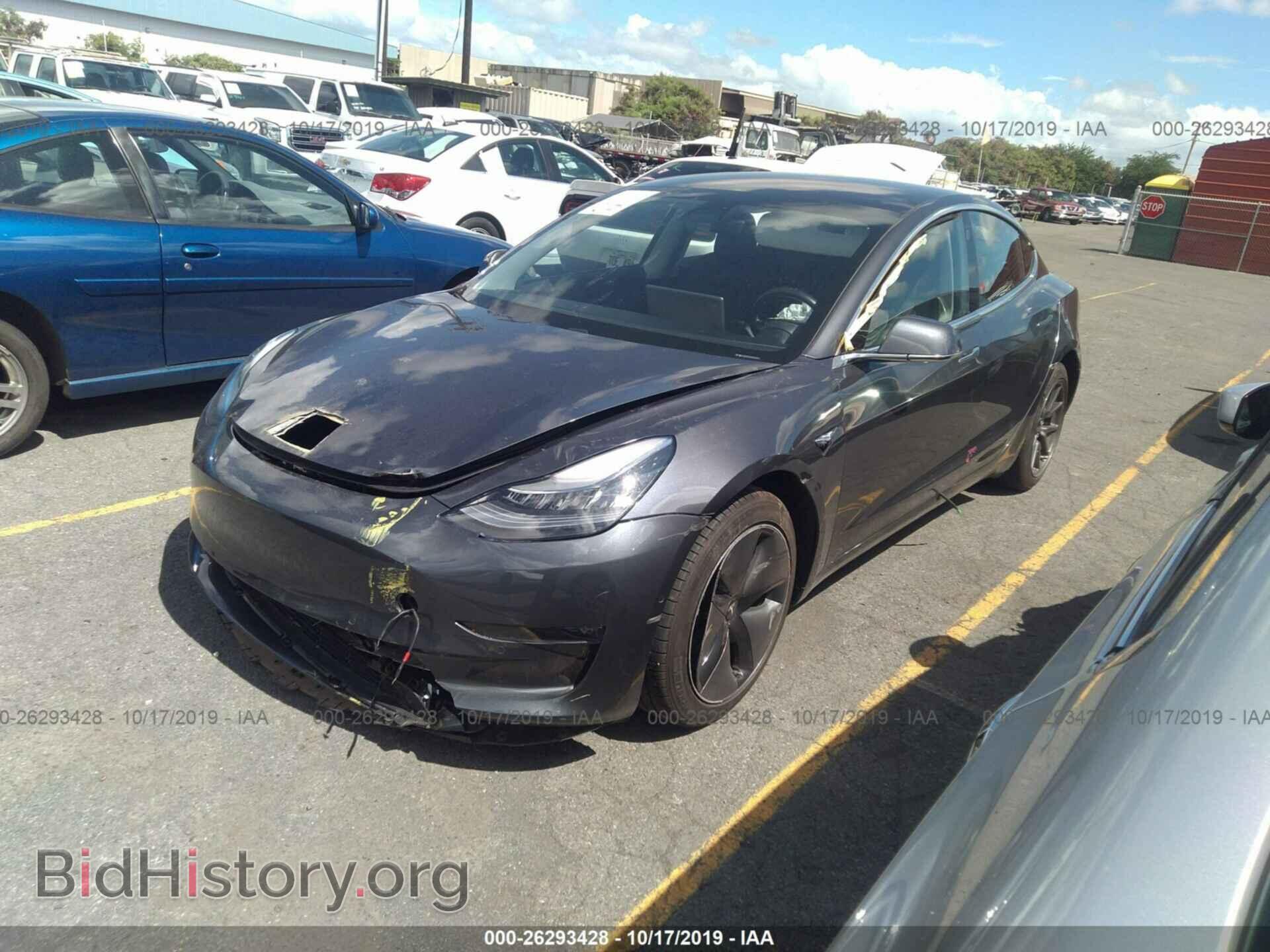 2018 TESLA MODEL 3 - VIN: 5YJ3E1EA4JF053762 - Фото 2