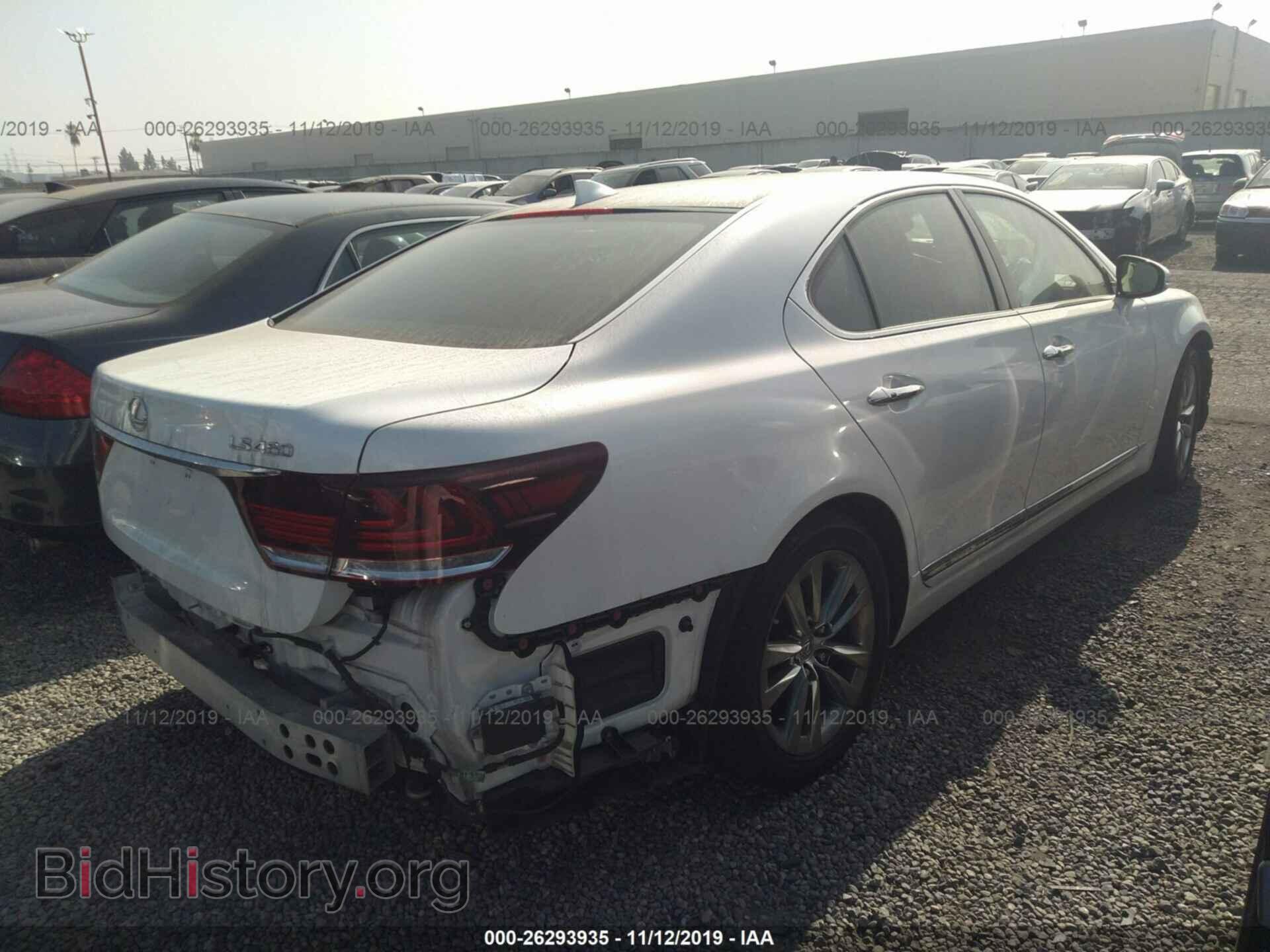 2014 LEXUS LS - VIN: JTHBL5EF4E5127790 - Photo 4