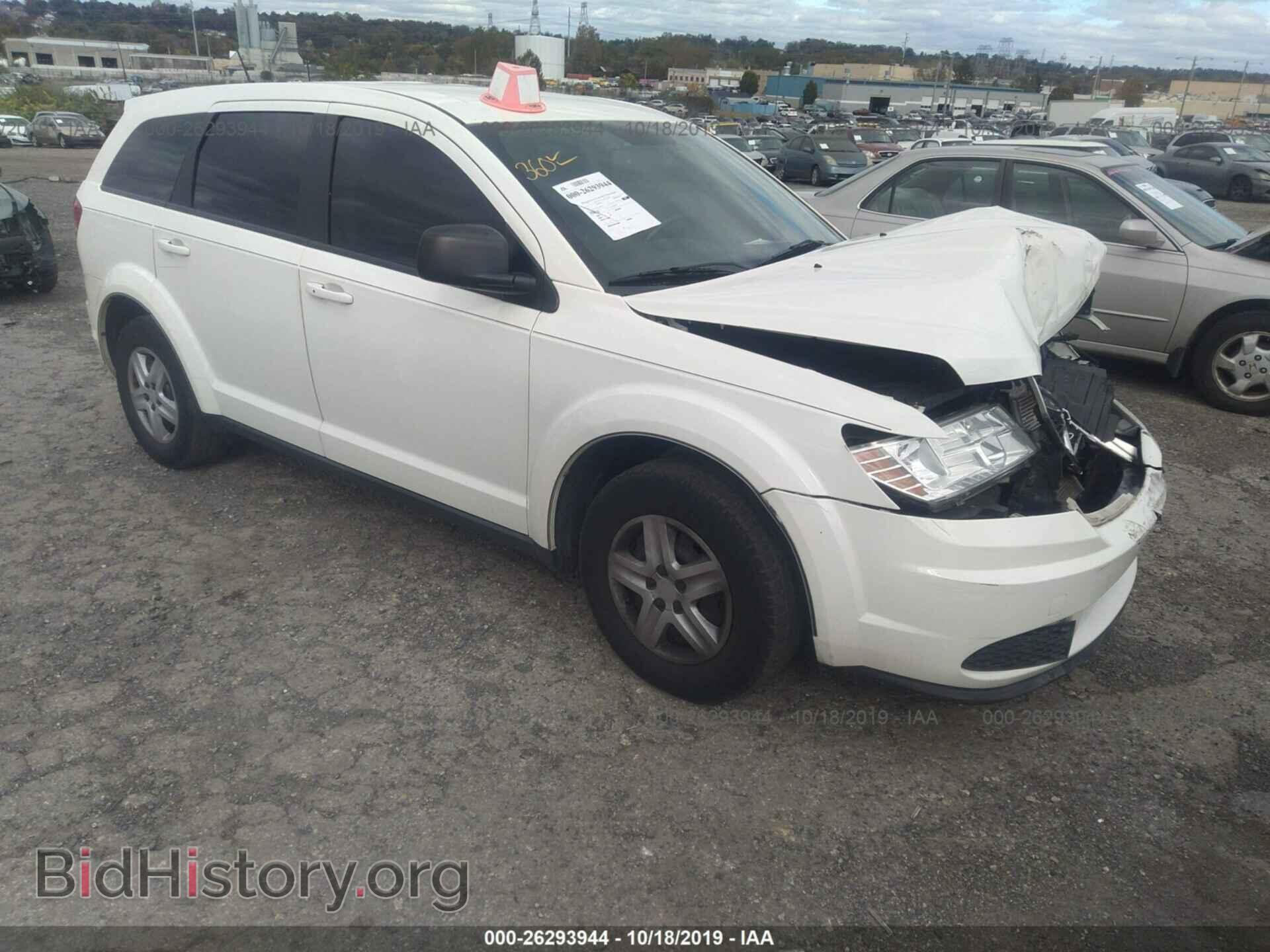 Фотография 3C4PDCAB5CT348324 - DODGE JOURNEY 2012