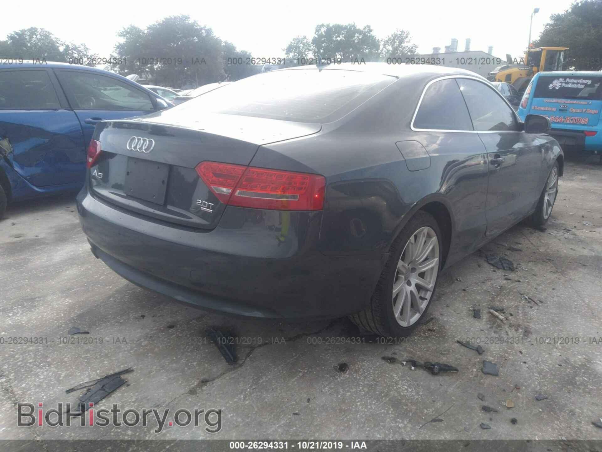 2011 AUDI A5 - VIN: WAULFAFR8BA048606 - Фото 4