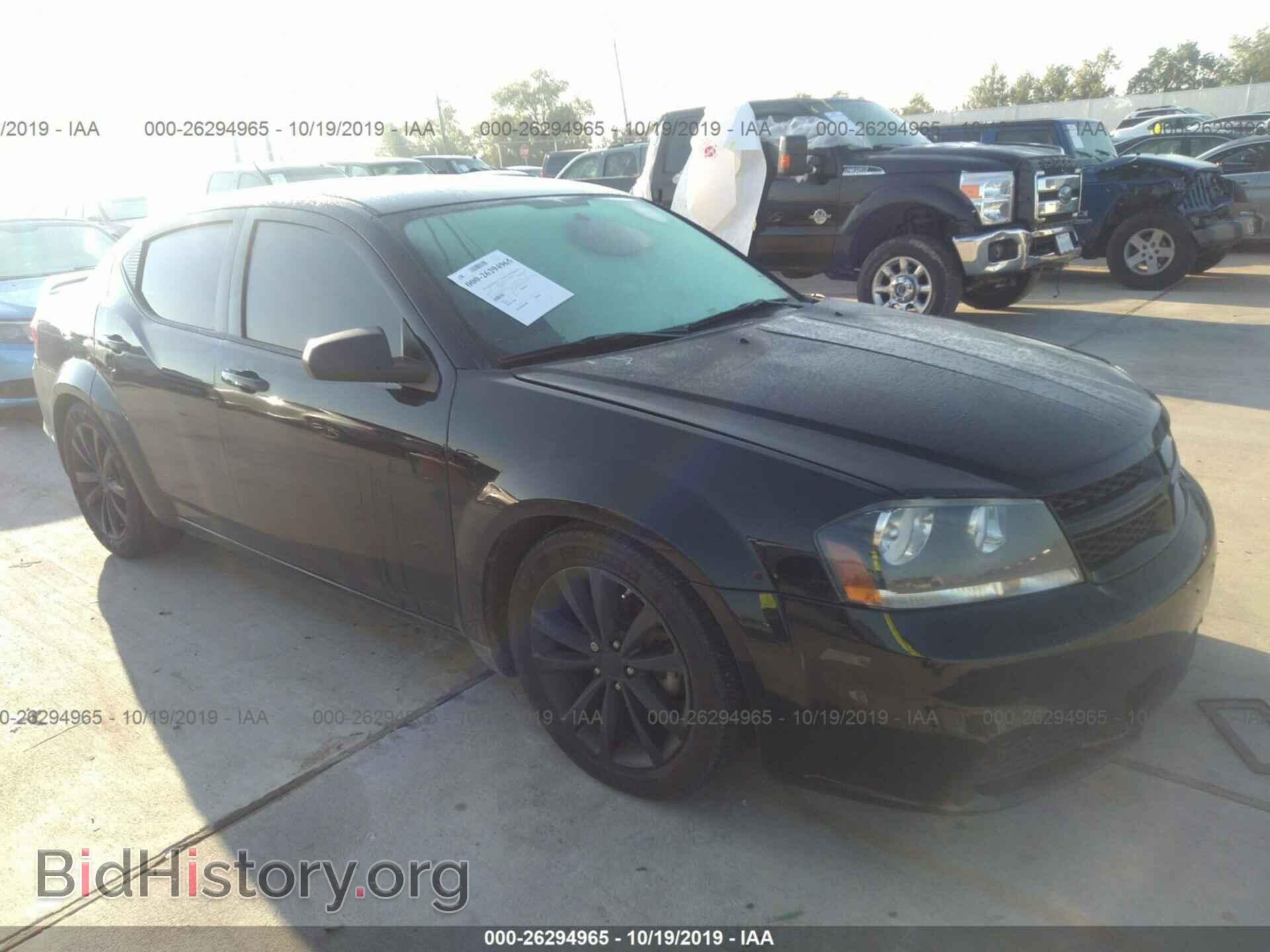 Photo 1C3CDZAG3EN236514 - DODGE AVENGER 2014