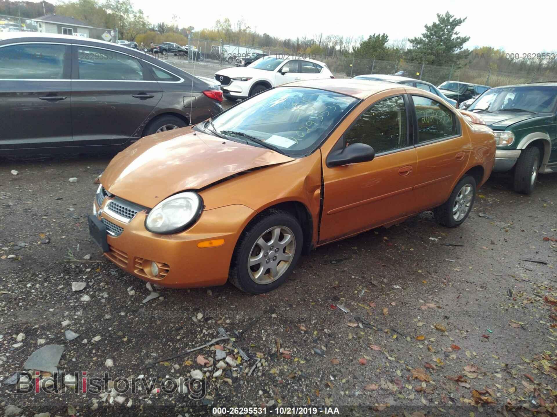 2005 DODGE NEON - VIN: 1B3ES56C15D185899 - Фото 2