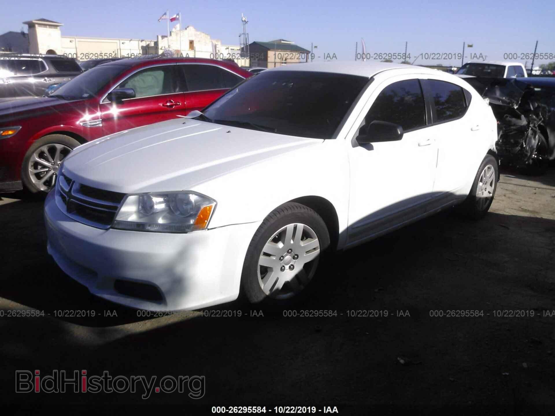 2014 DODGE AVENGER - VIN: 1C3CDZAB3EN195631 - Фото 2