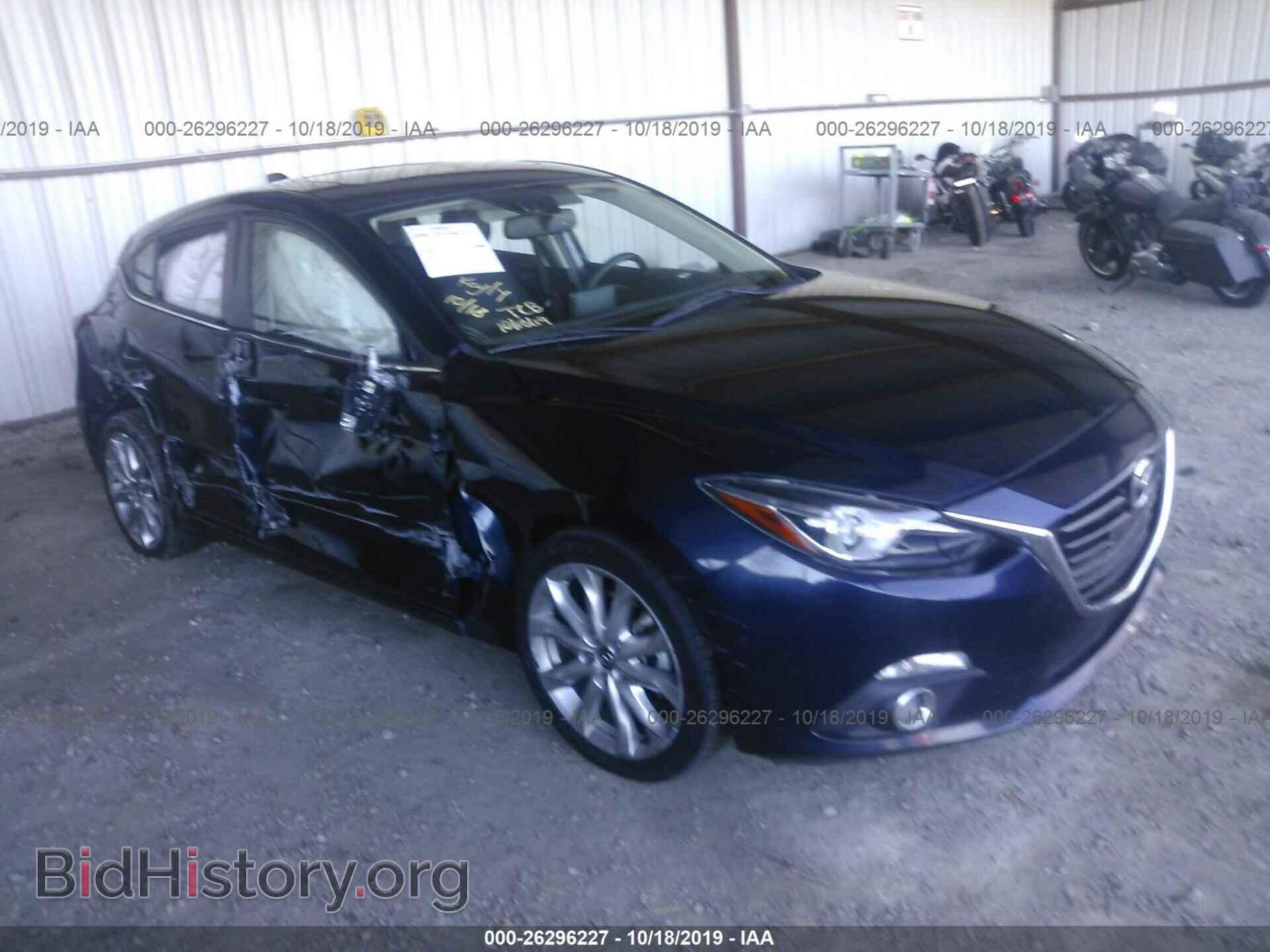 Фотография JM1BM1M3XF1231790 - MAZDA 3 2015