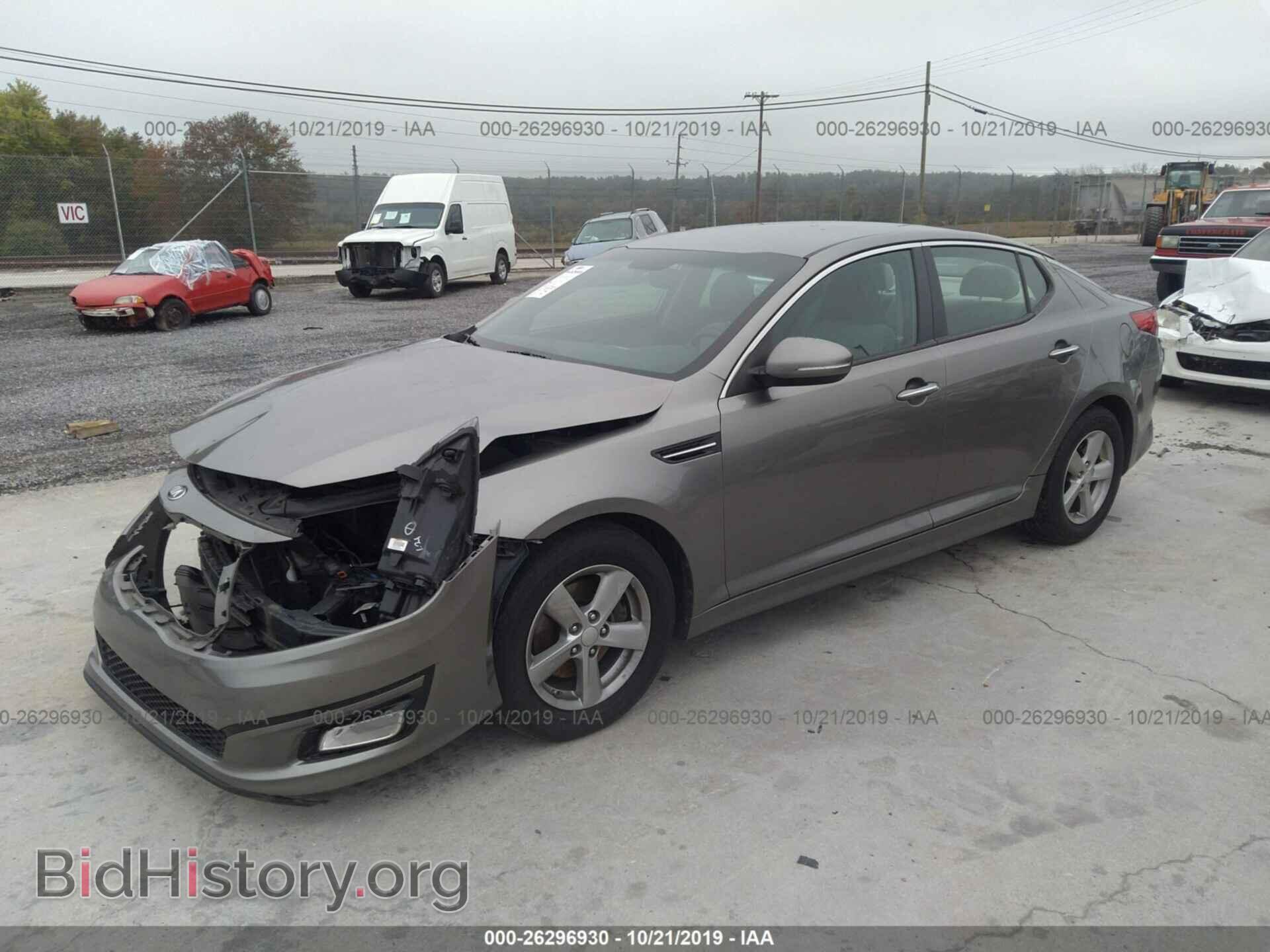 2014 KIA OPTIMA - VIN: 5XXGM4A77EG268104 - Фото 2