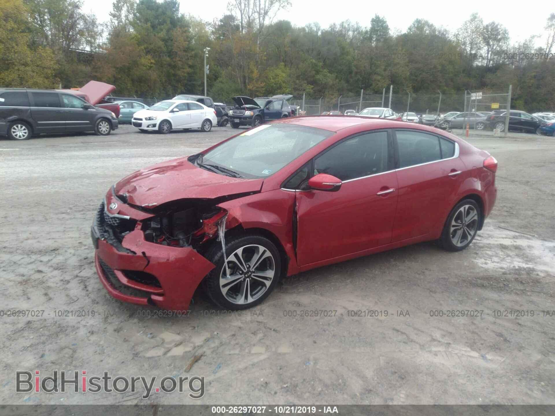 2014 KIA FORTE - VIN: KNAFX4A89E5113857 - Фото 2