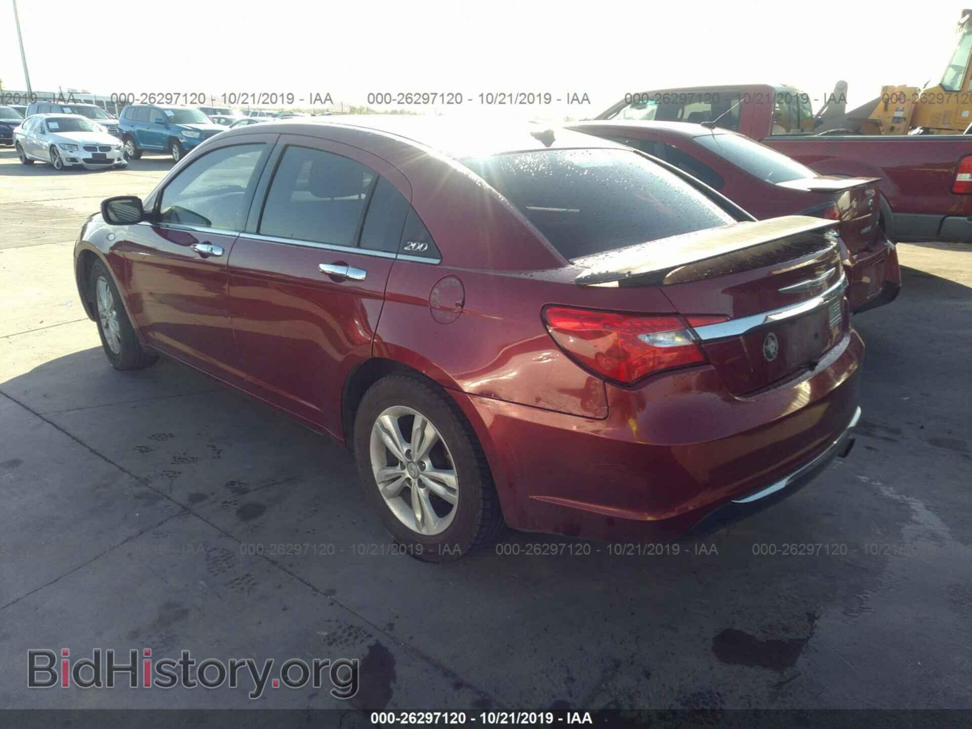 2013 CHRYSLER 200 - VIN: 1C3CCBBB0DN521912 - Фото 3