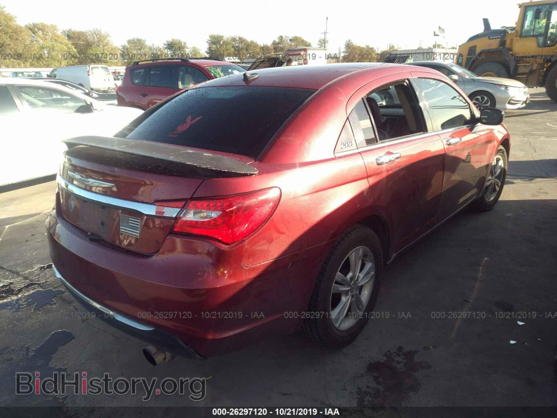 2013 CHRYSLER 200 - VIN: 1C3CCBBB0DN521912 - Фото 4