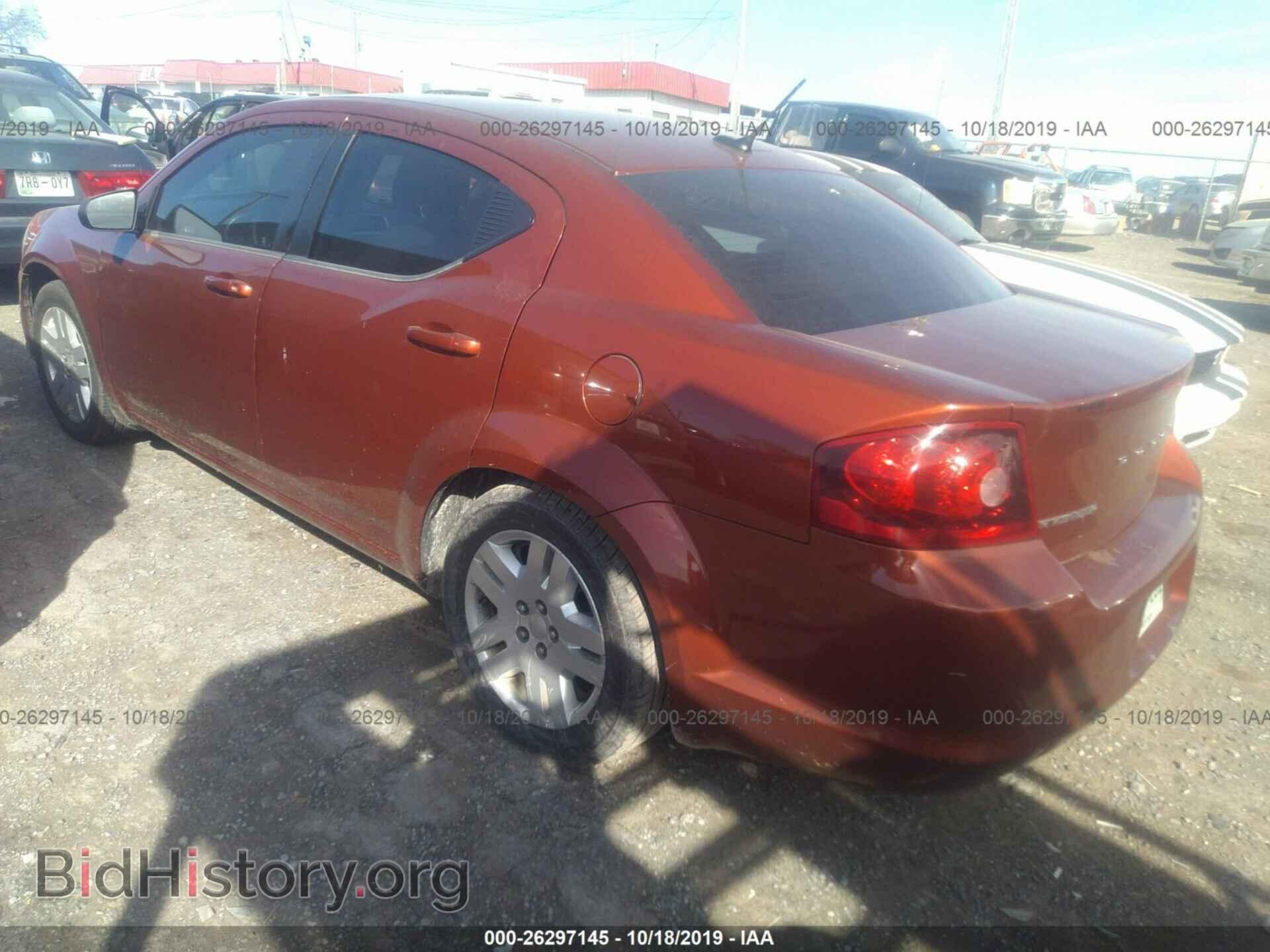 2012 DODGE AVENGER - VIN: 1C3CDZAB3CN220542 - Фото 3
