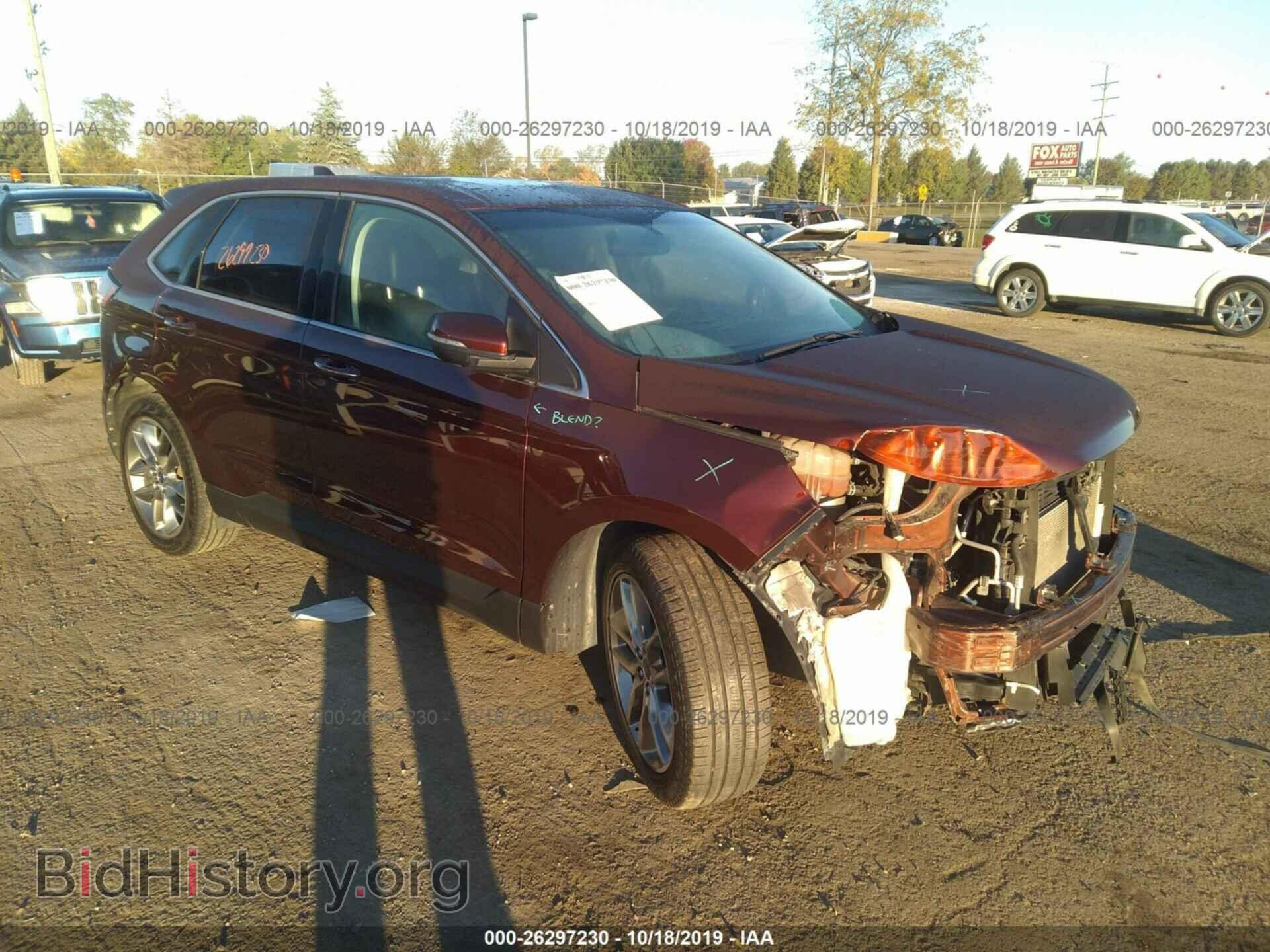 Фотография 2FMTK4K83FBB72348 - FORD EDGE 2015