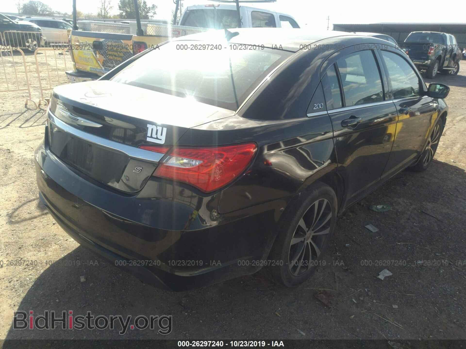 2014 CHRYSLER 200 - VIN: 1C3CCBBB3EN107394 - Фото 4