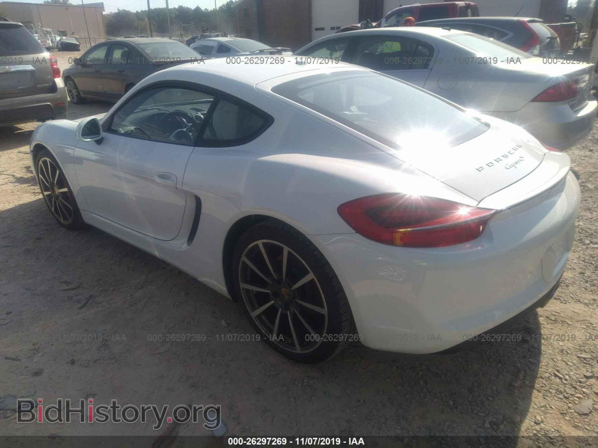 2015 PORSCHE CAYMAN - VIN: WP0AB2A84FK182409 - Фото 3