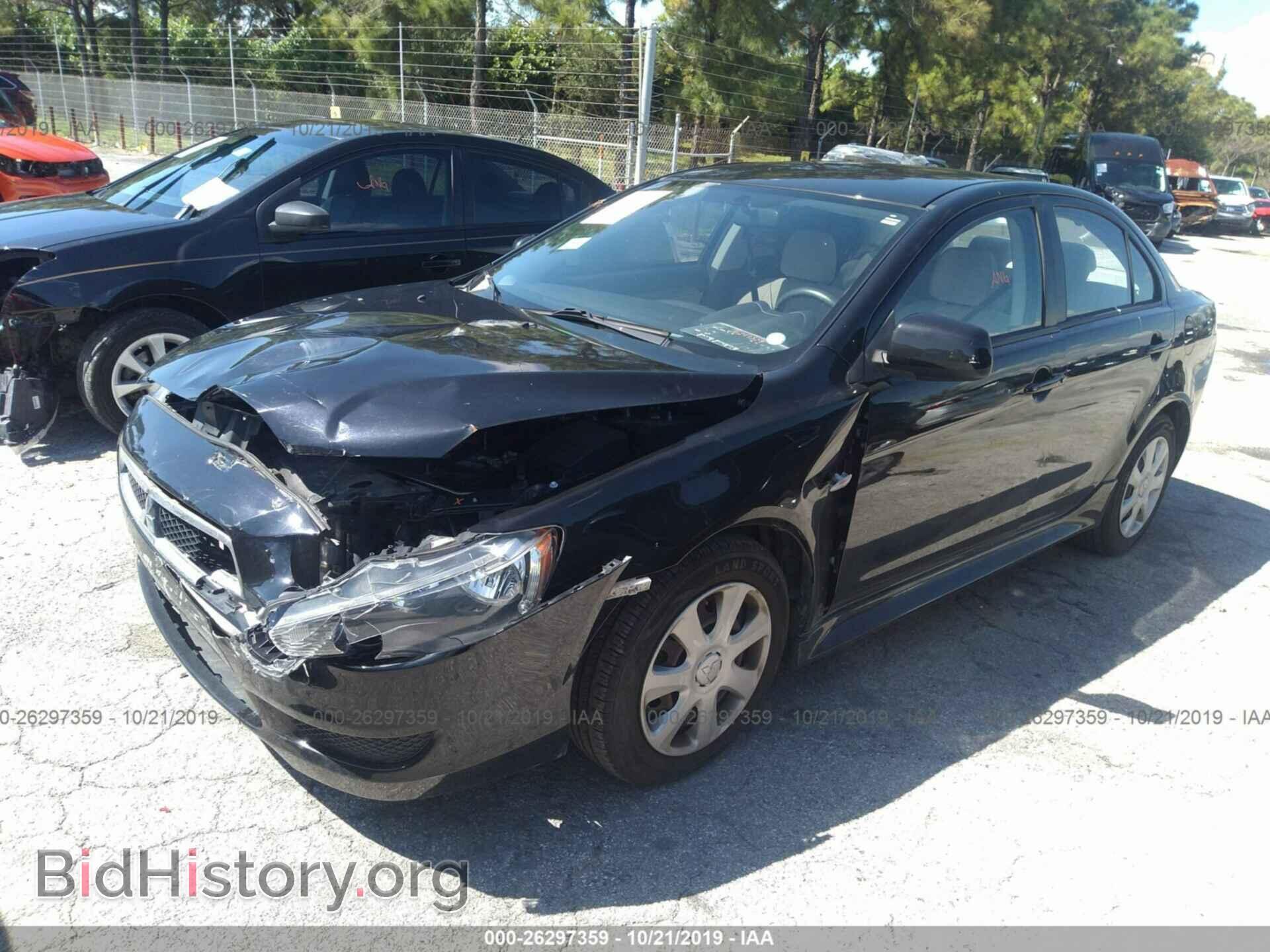 2014 MITSUBISHI LANCER - VIN: JA32U2FU0EU008570 - Фото 2
