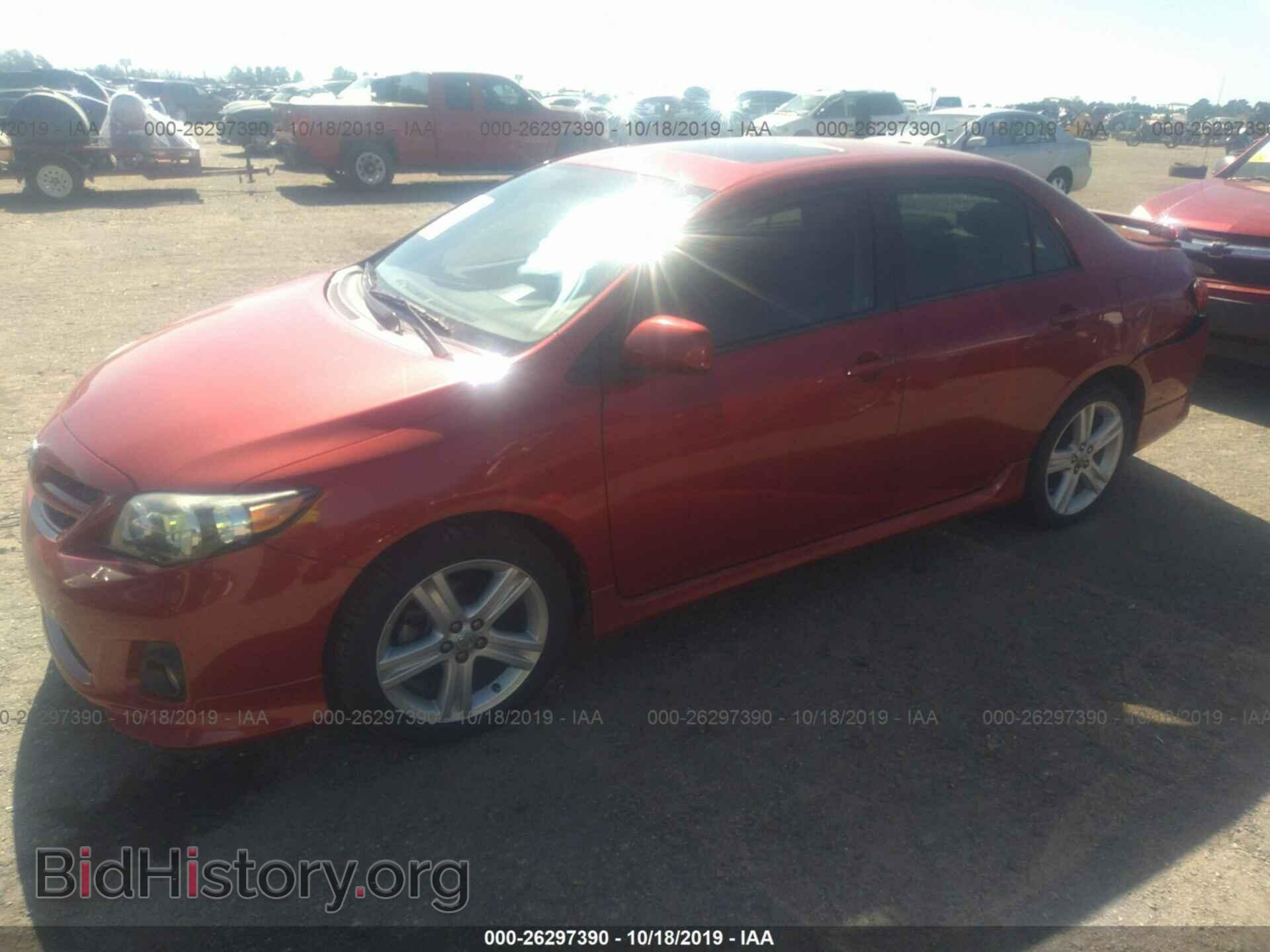 2013 TOYOTA COROLLA - VIN: 5YFBU4EE0DP221280 - Фото 2