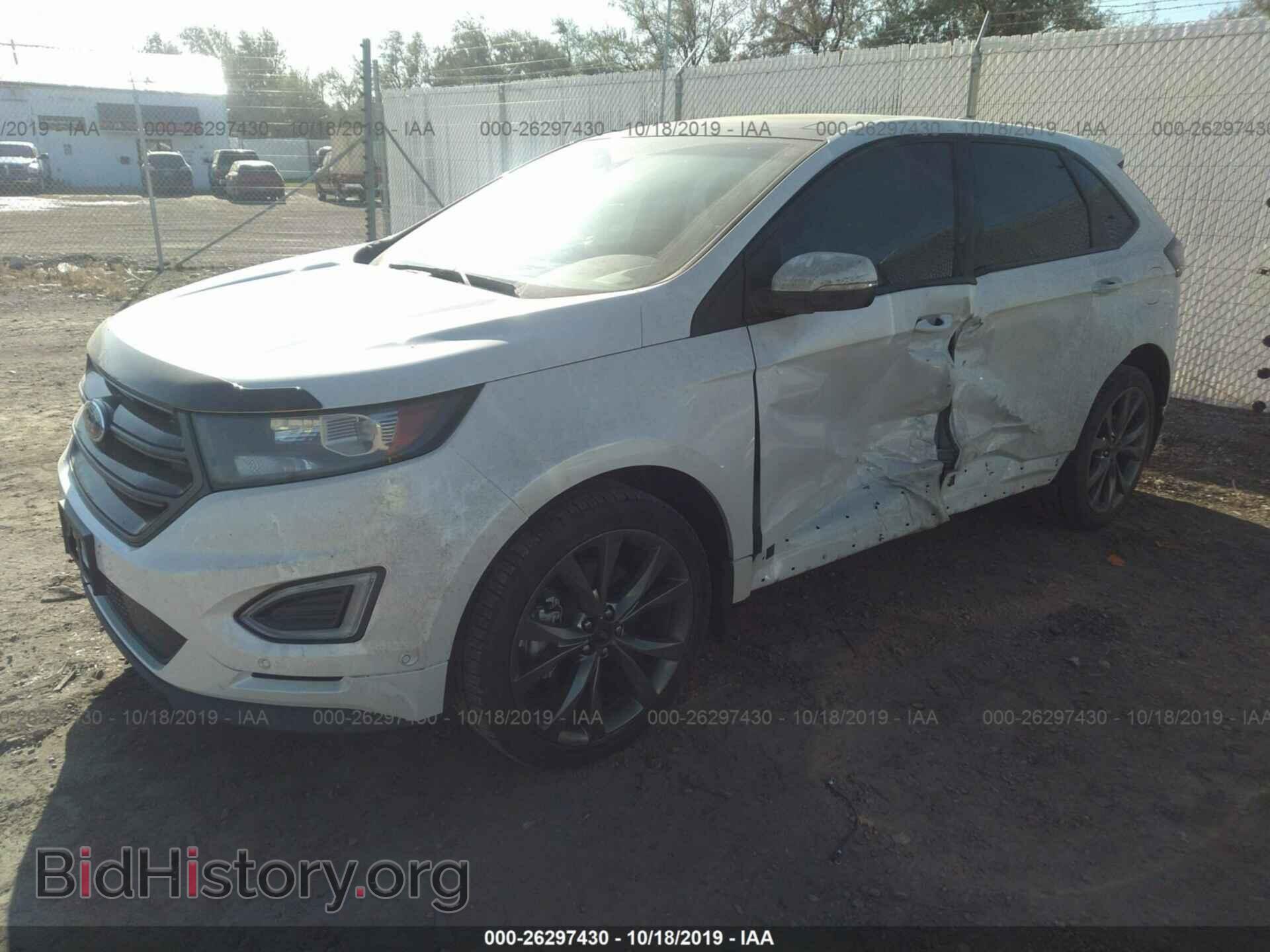 2016 FORD EDGE - VIN: 2FMPK4AP8GBB15848 - Фото 2