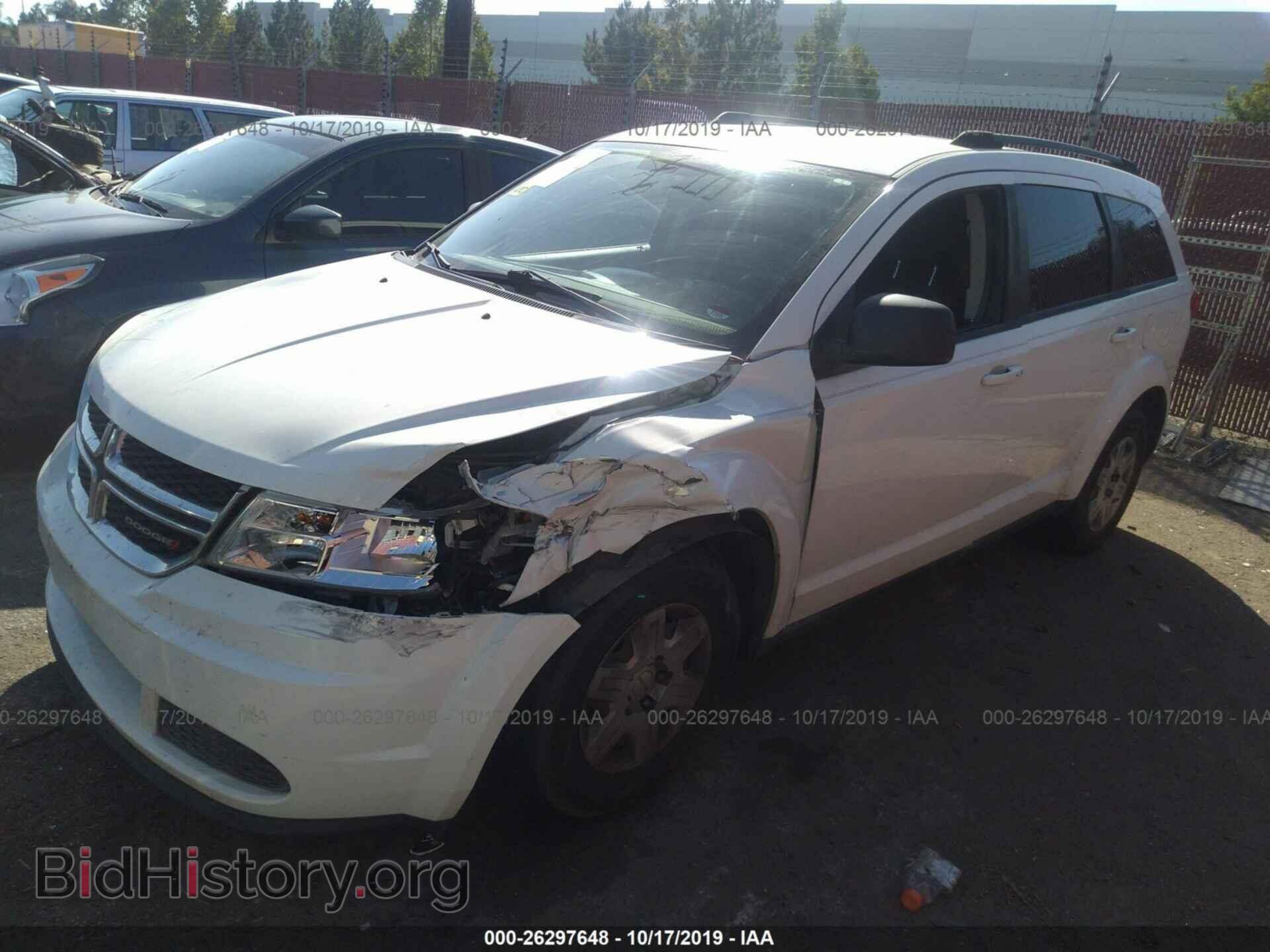 2012 DODGE JOURNEY - VIN: 3C4PDCAB8CT290290 - Photo 2