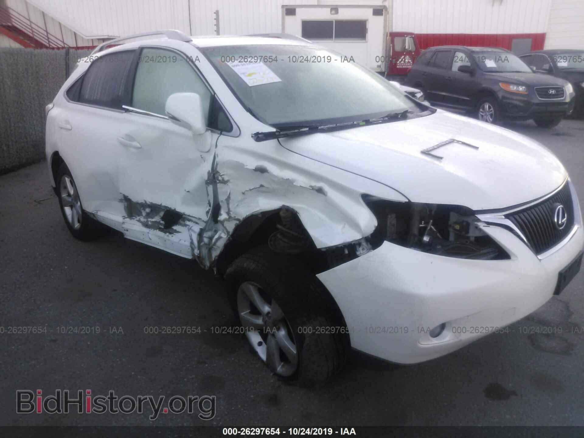 Фотография 2T2BK1BA5BC090152 - LEXUS RX 2011