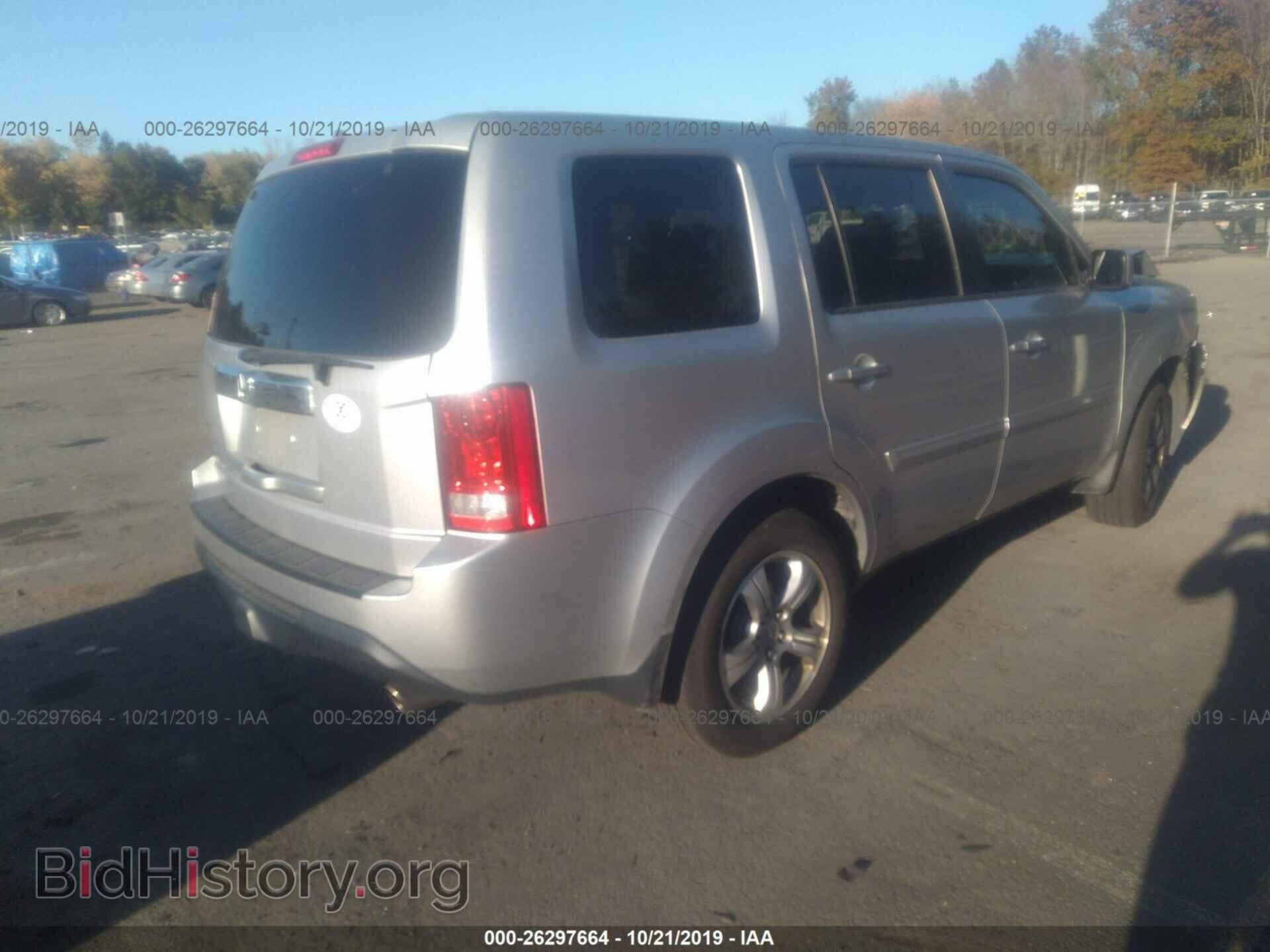 2012 HONDA PILOT - VIN: 5FNYF3H53CB023572 - Фото 4