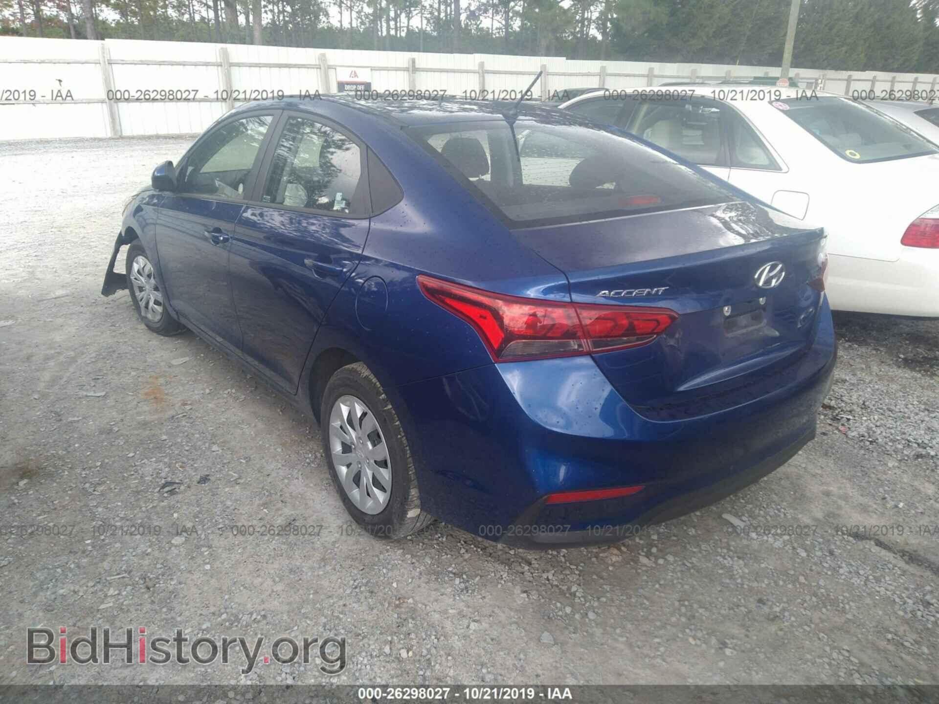 2019 HYUNDAI ACCENT - VIN: 3KPC24A30KE065335 - Photo 3