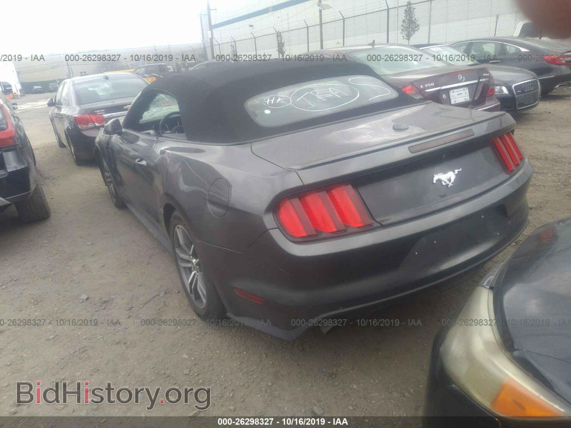2017 FORD MUSTANG - VIN: 1FATP8UH3H5204805 - Фото 3