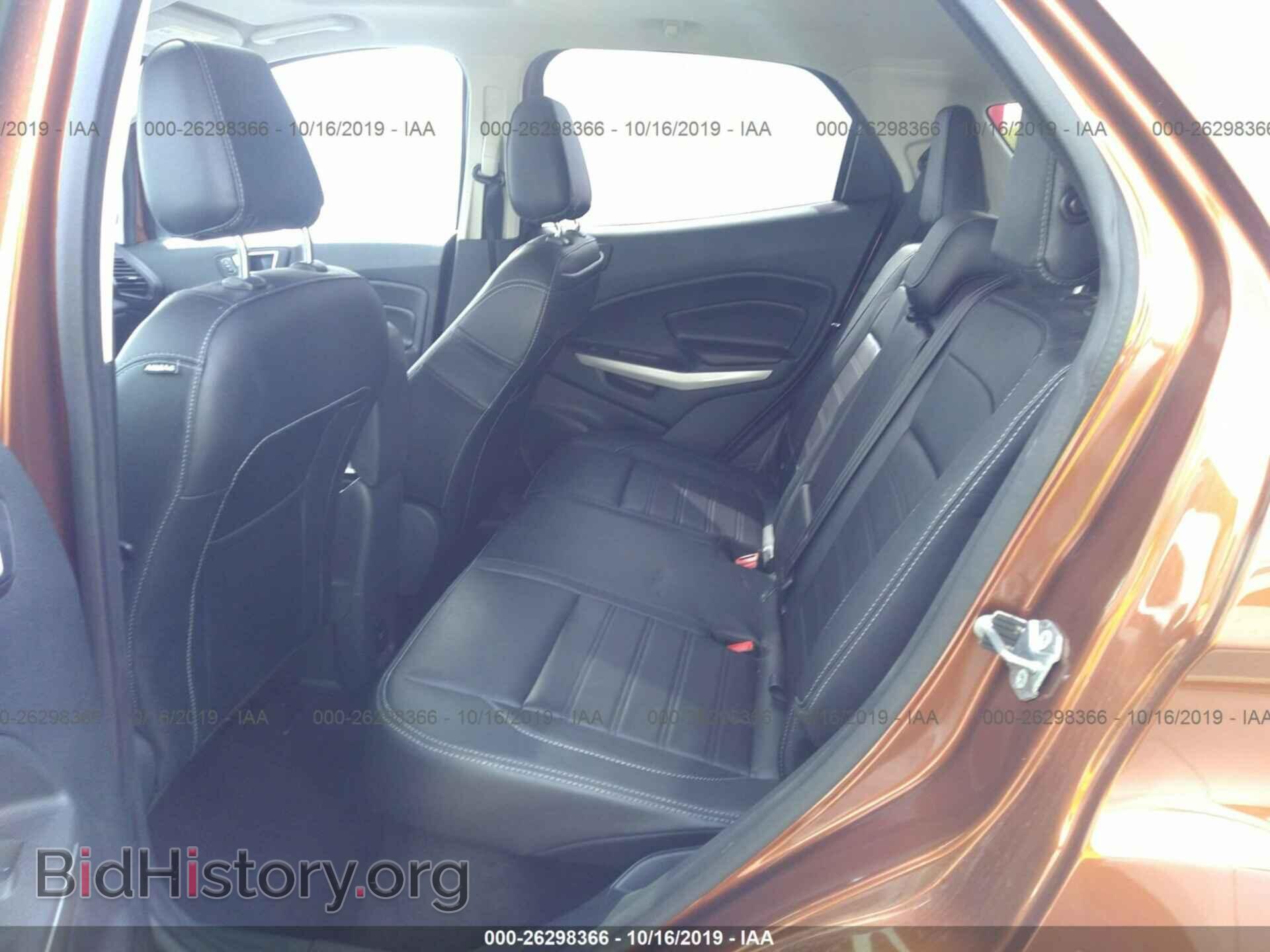 2019 FORD ECOSPORT - VIN: MAJ6S3KL3KC267556 - Photo 8