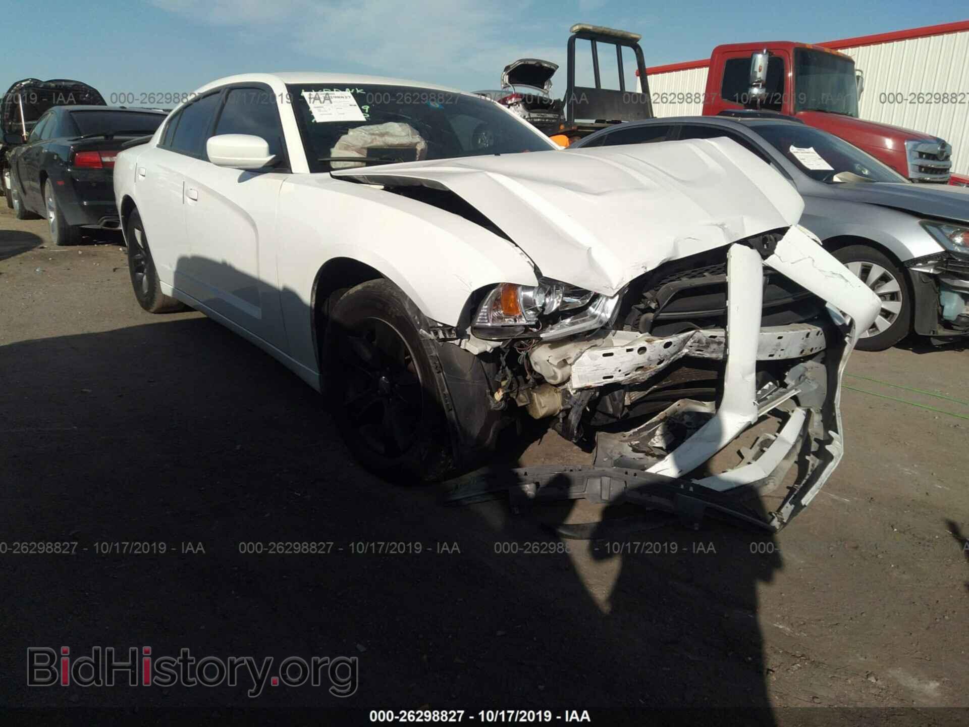 Photo 2C3CDXBG8CH203081 - DODGE CHARGER 2012