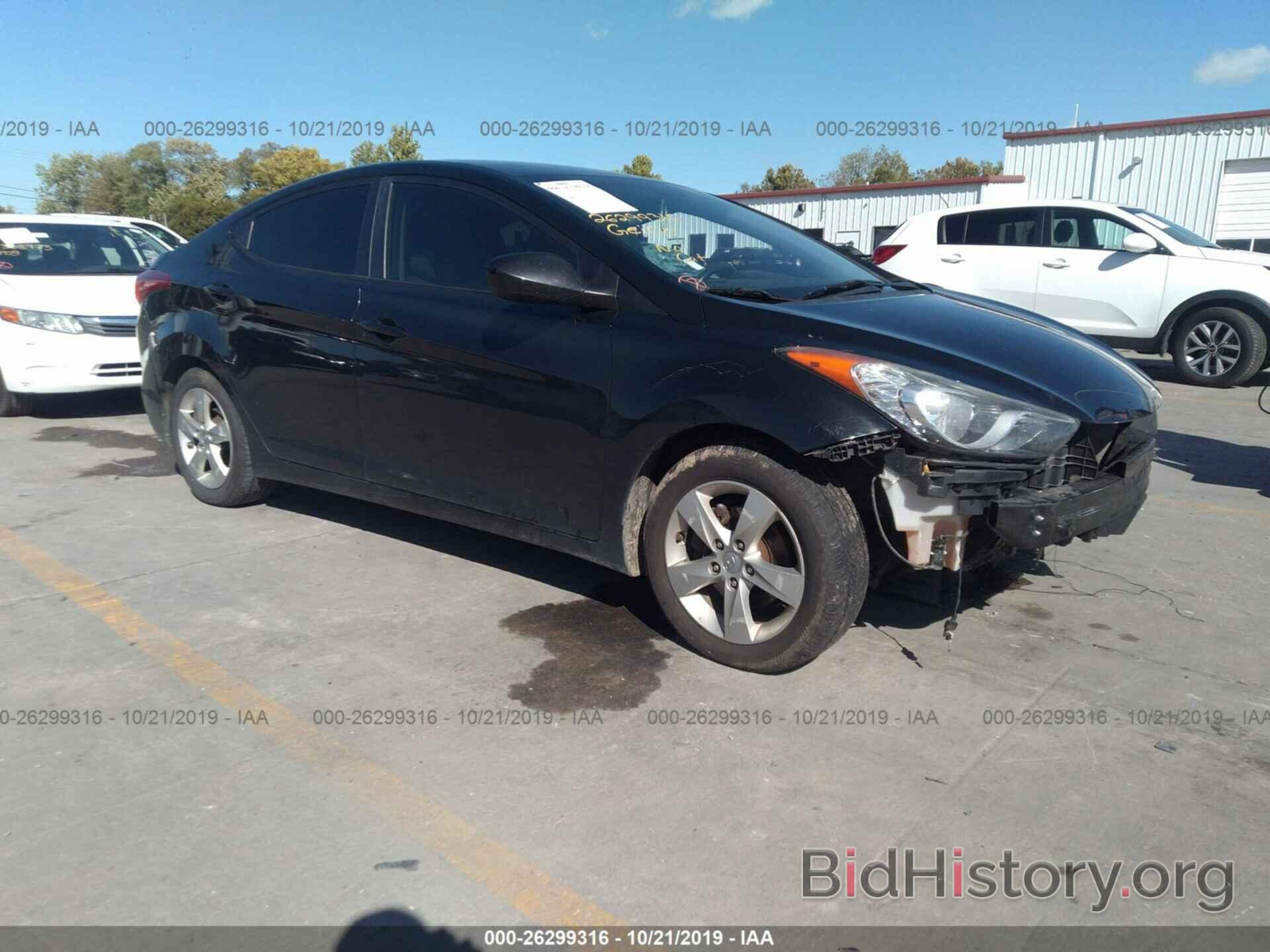 Фотография 5NPDH4AE1CH102295 - HYUNDAI ELANTRA 2012