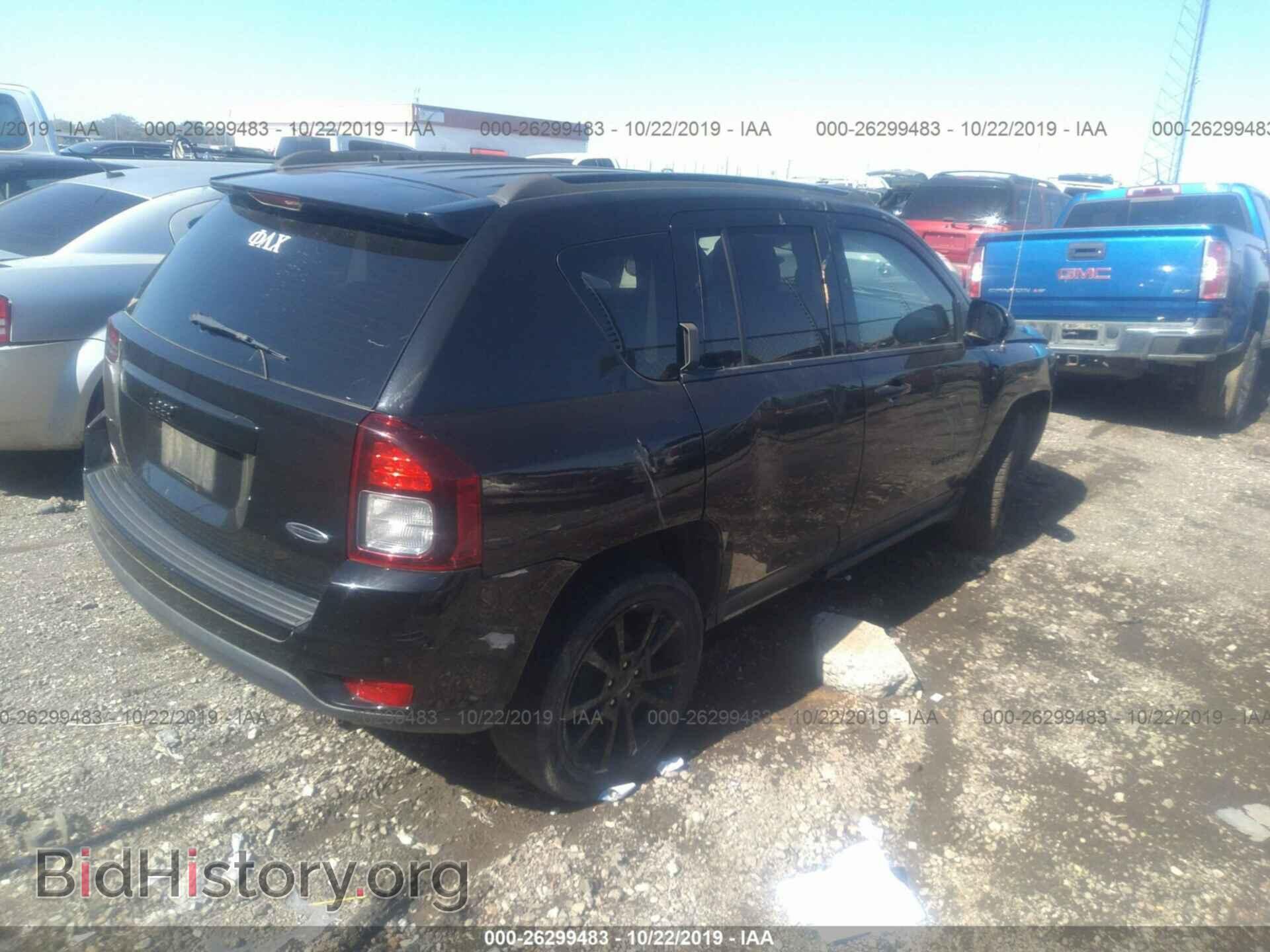 2015 JEEP COMPASS - VIN: 1C4NJCBAXFD334855 - Фото 4