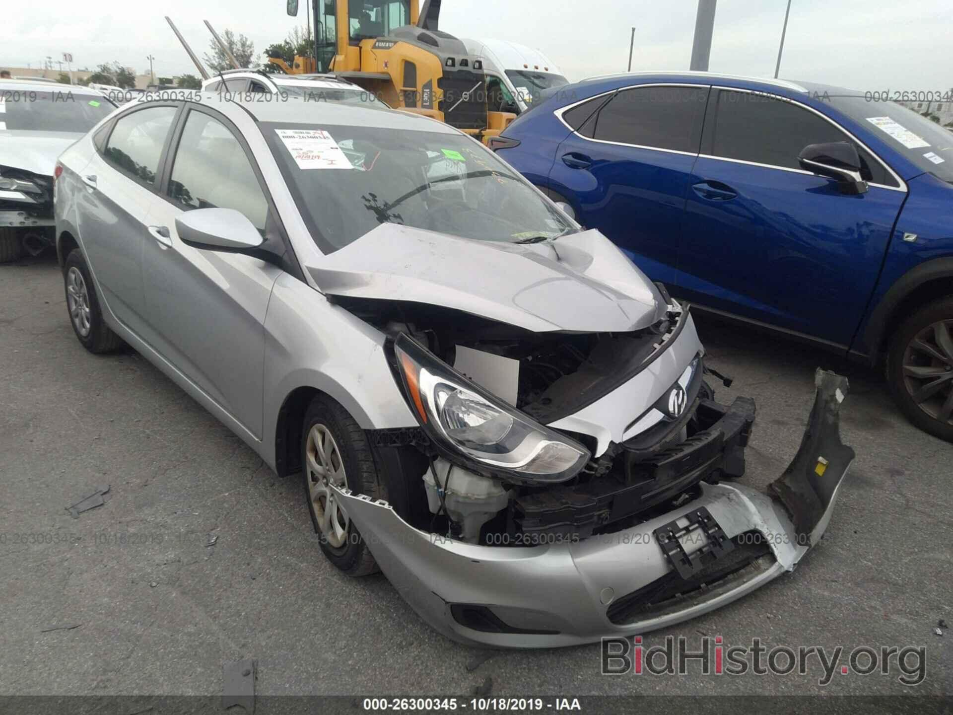 Photo KMHCT4AE1EU736933 - HYUNDAI ACCENT 2014