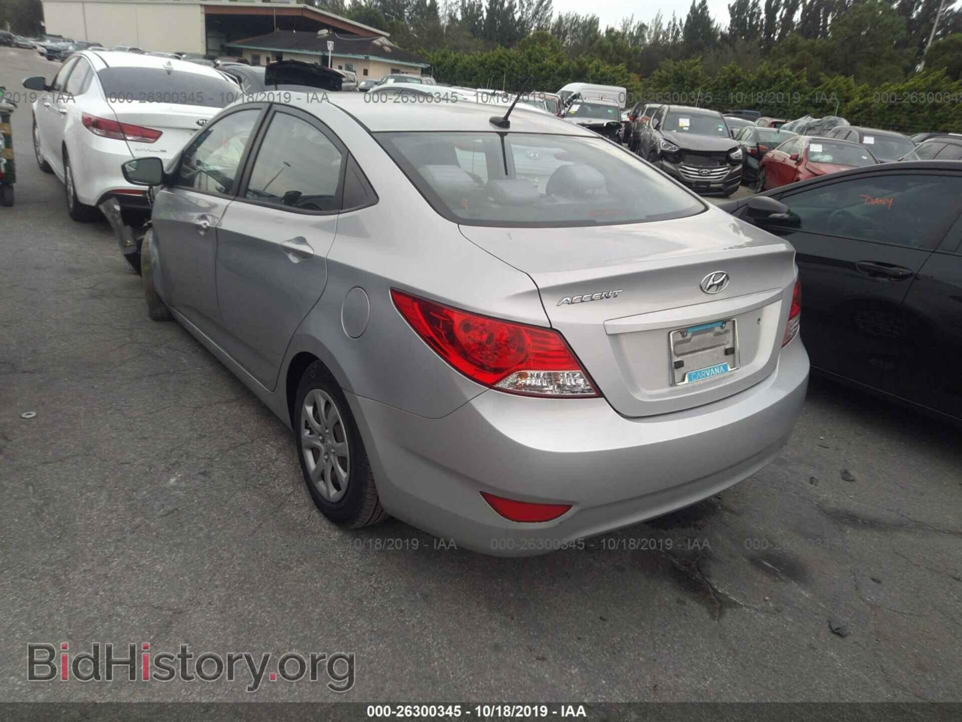 2014 HYUNDAI ACCENT - VIN: KMHCT4AE1EU736933 - Фото 3