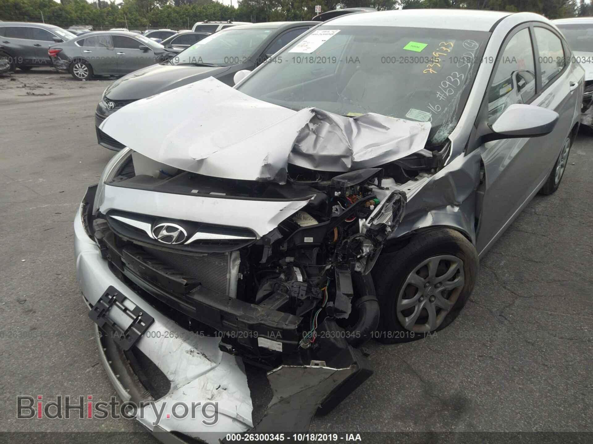 2014 HYUNDAI ACCENT - VIN: KMHCT4AE1EU736933 - Фото 6