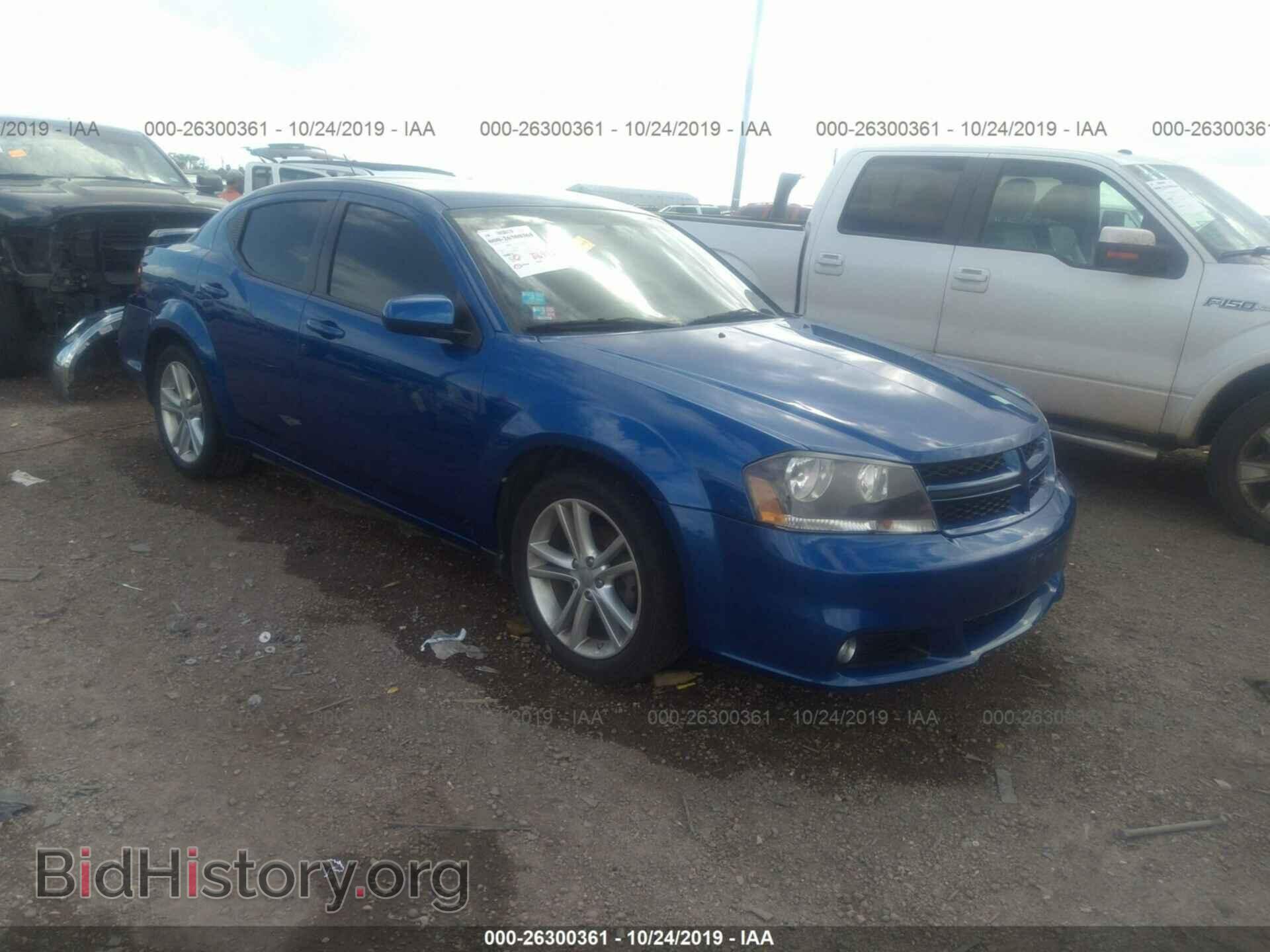 Photo 1C3CDZCB1DN502483 - DODGE AVENGER 2013