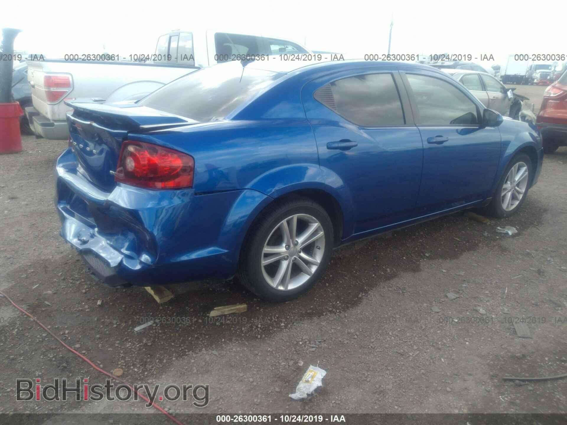 2013 DODGE AVENGER - VIN: 1C3CDZCB1DN502483 - Photo 4