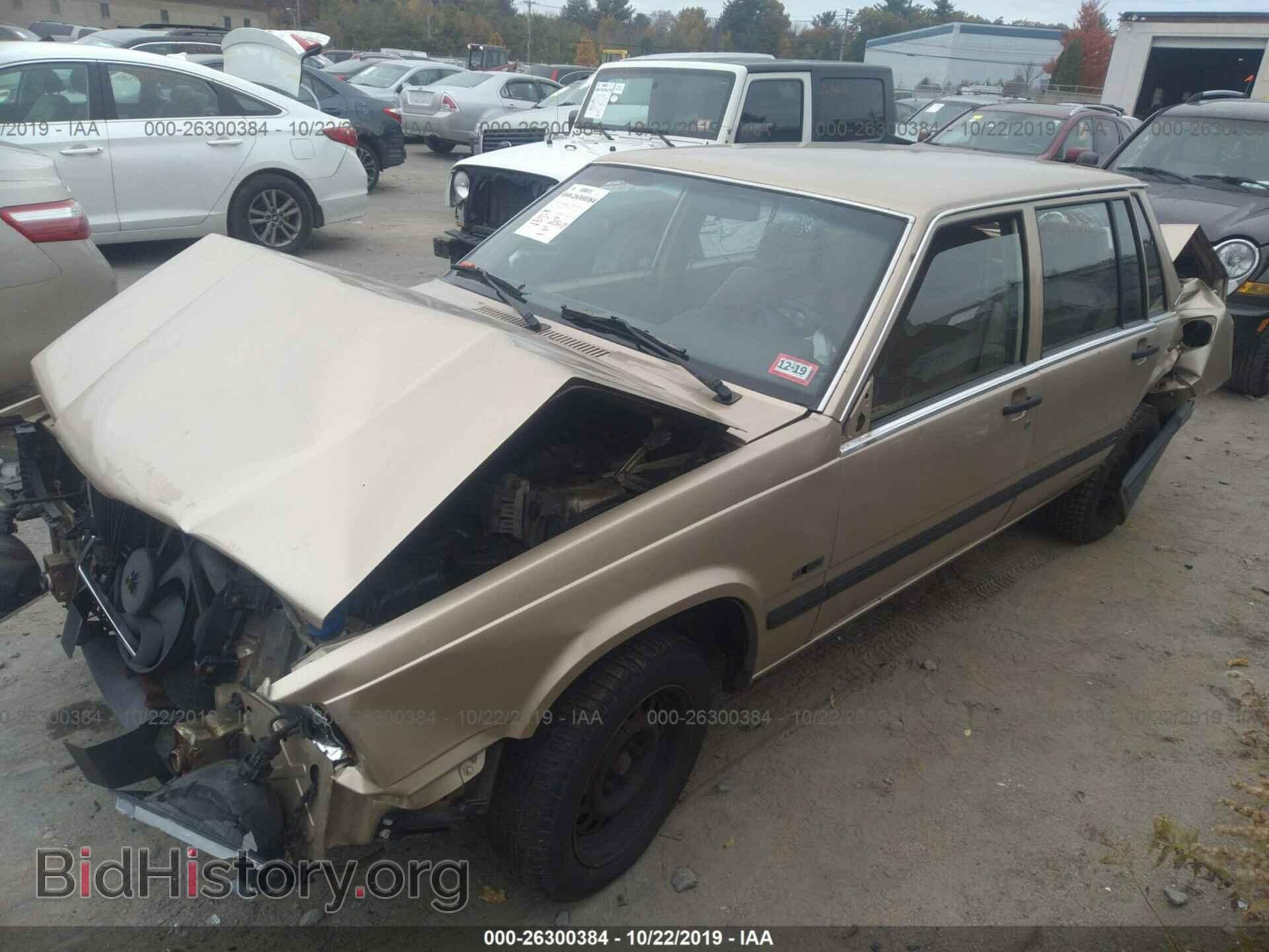 1990 VOLVO 740 - VIN: YV1FA8847L2495894 - Фото 2