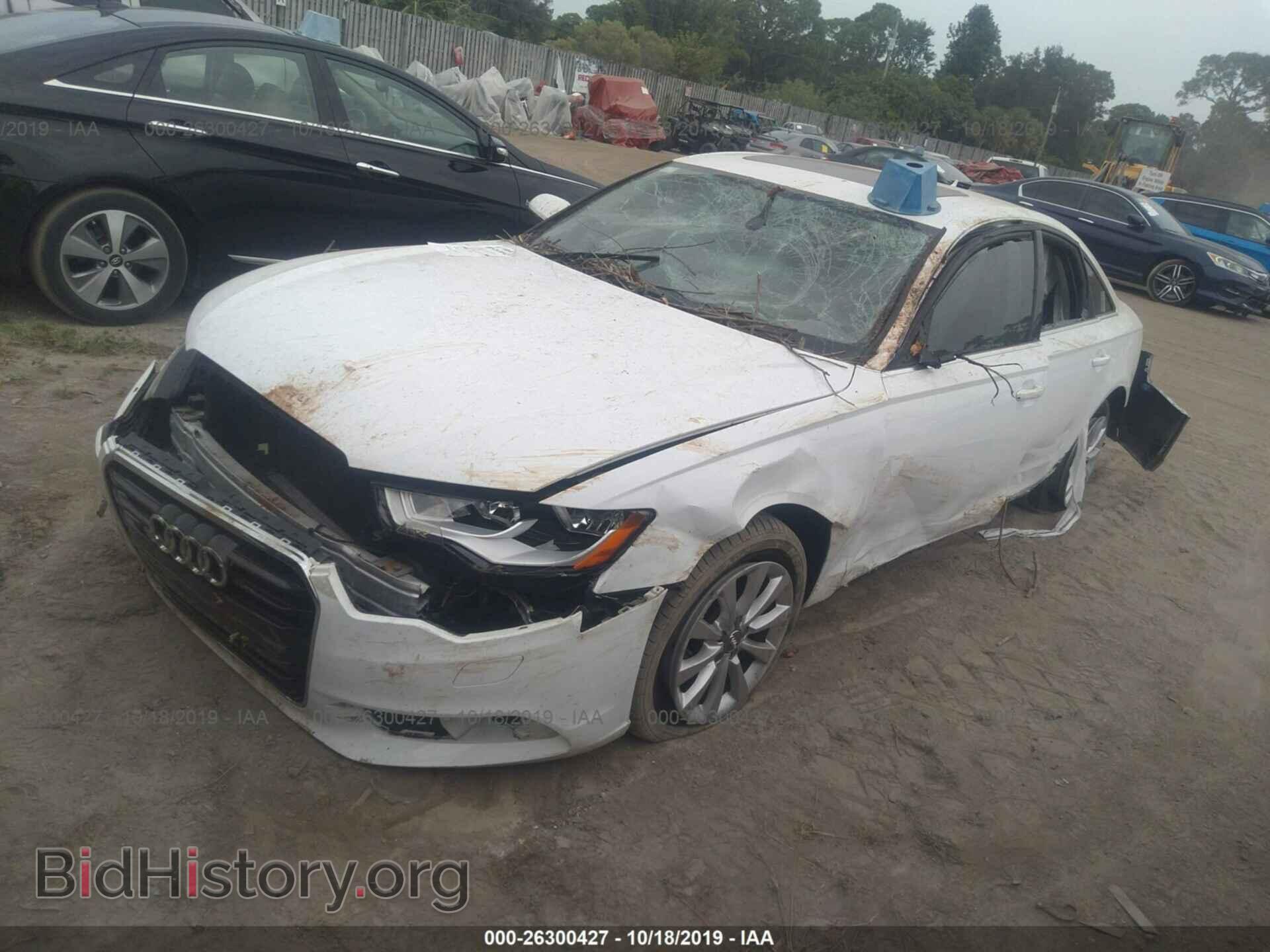 2013 AUDI A6 - VIN: WAUFFAFC0DN058194 - Photo 2