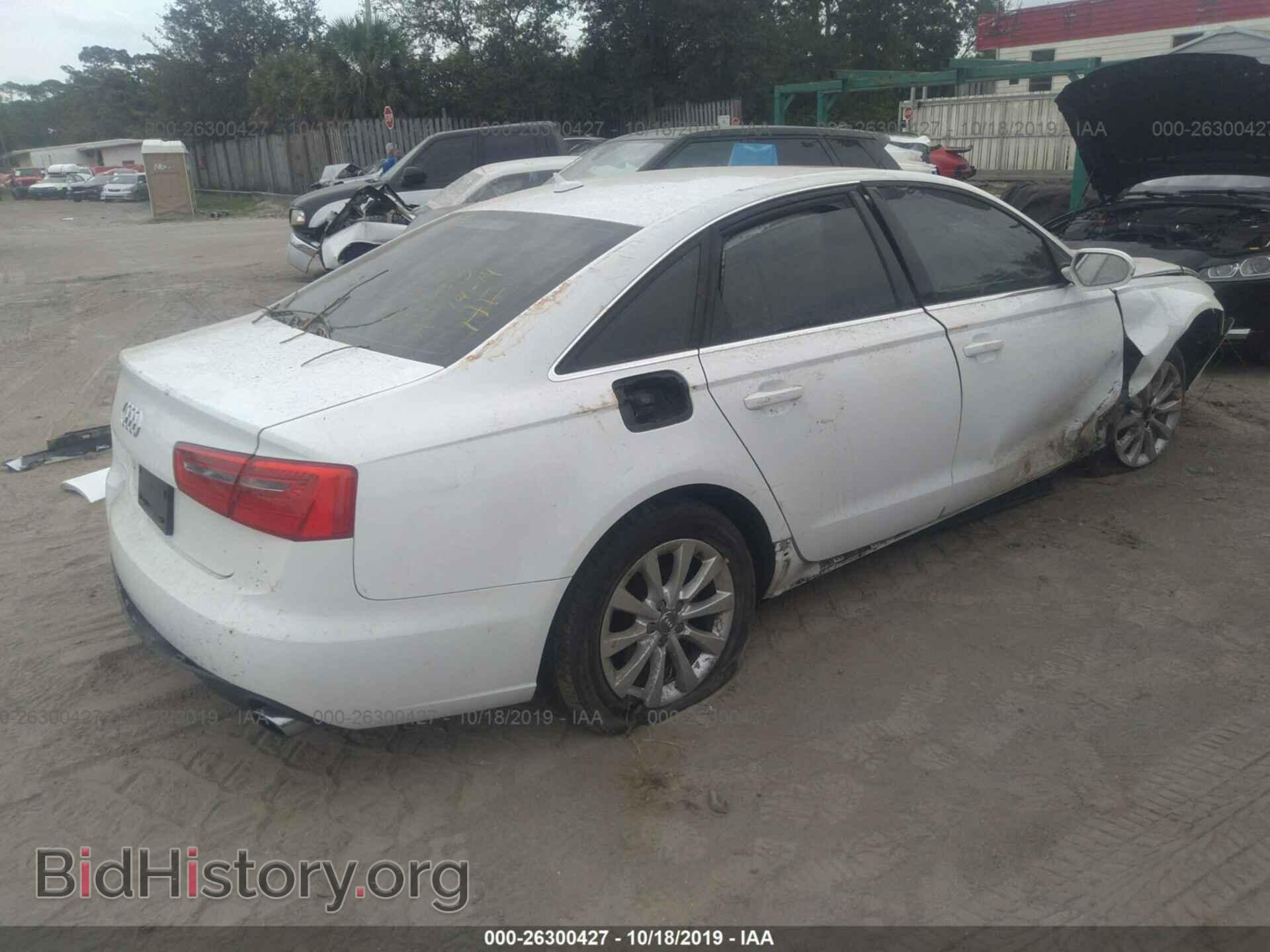 2013 AUDI A6 - VIN: WAUFFAFC0DN058194 - Photo 4