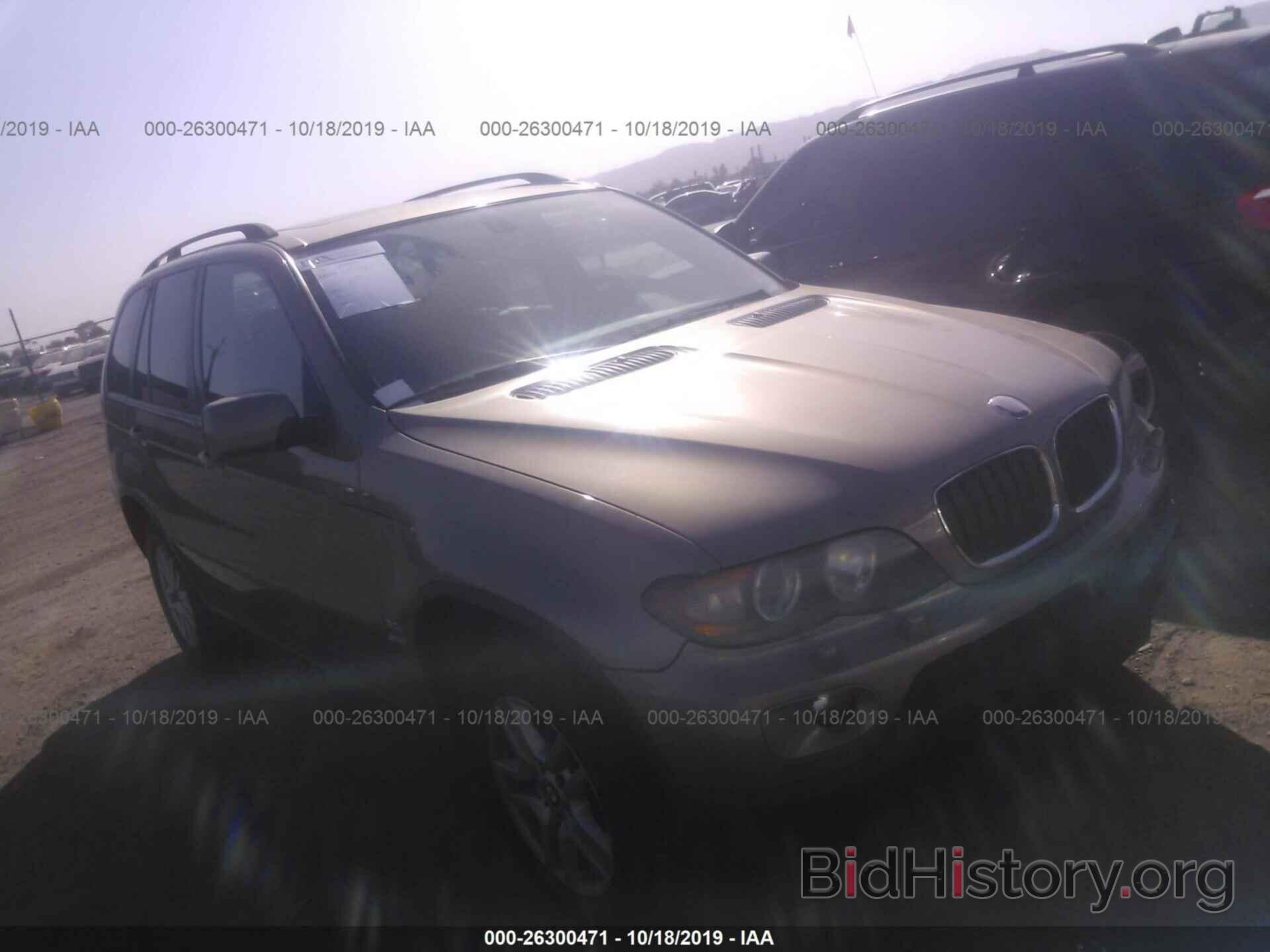 Photo 5UXFA13536LY46150 - BMW X5 2006
