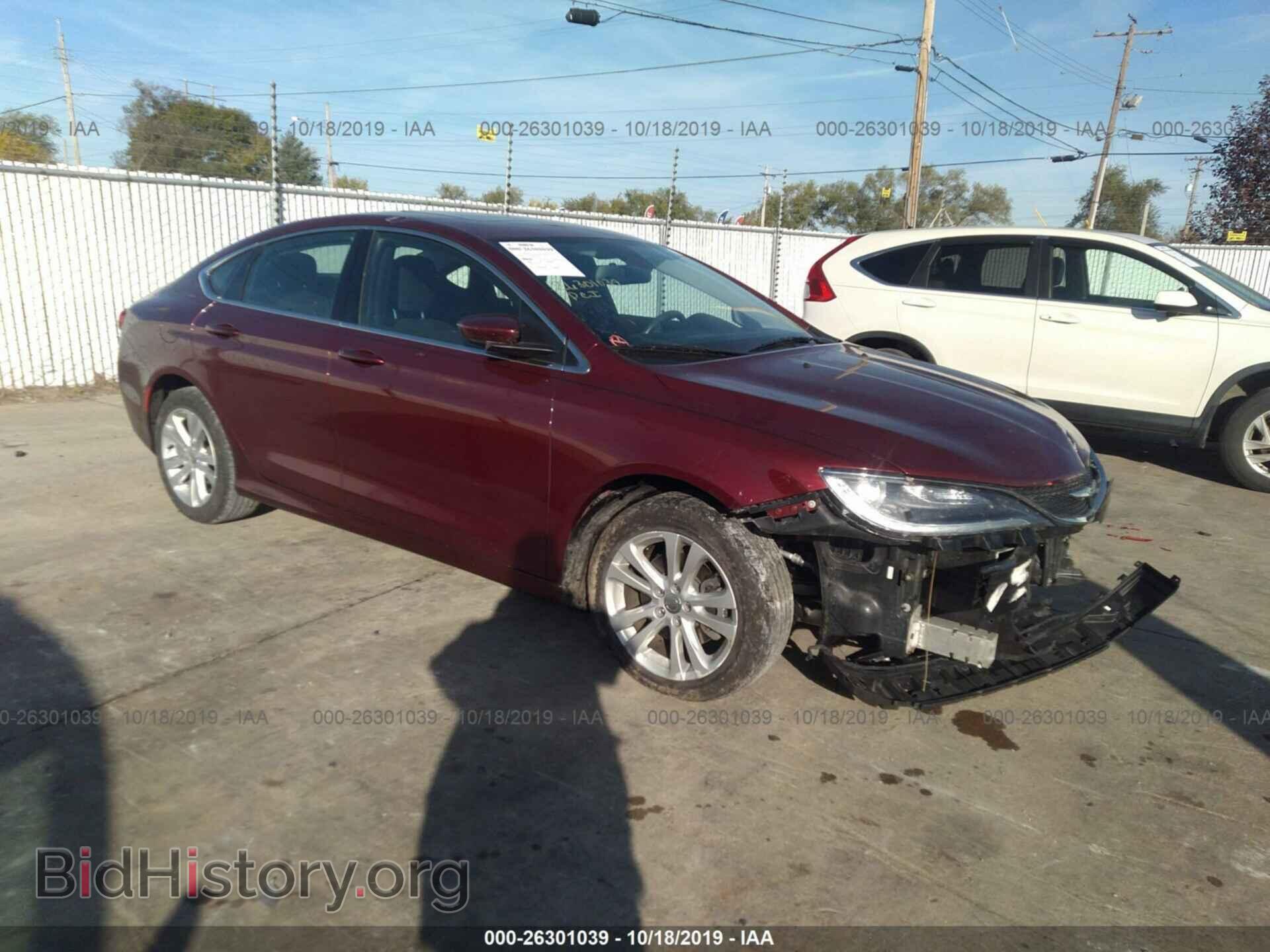 Photo 1C3CCCAB6GN169009 - CHRYSLER 200 2016