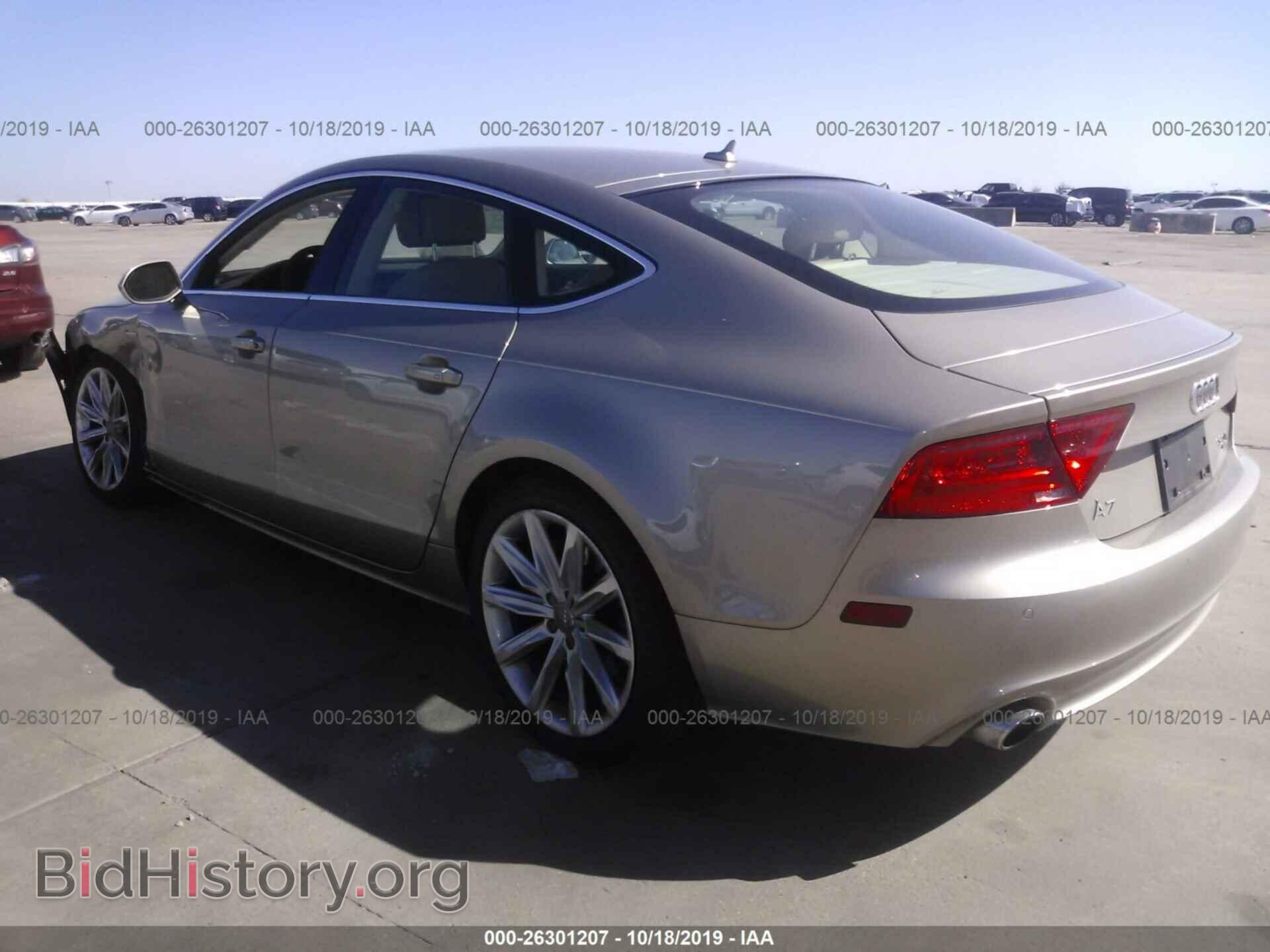 2012 AUDI A7 - VIN: WAUYGAFC2CN049615 - Фото 3