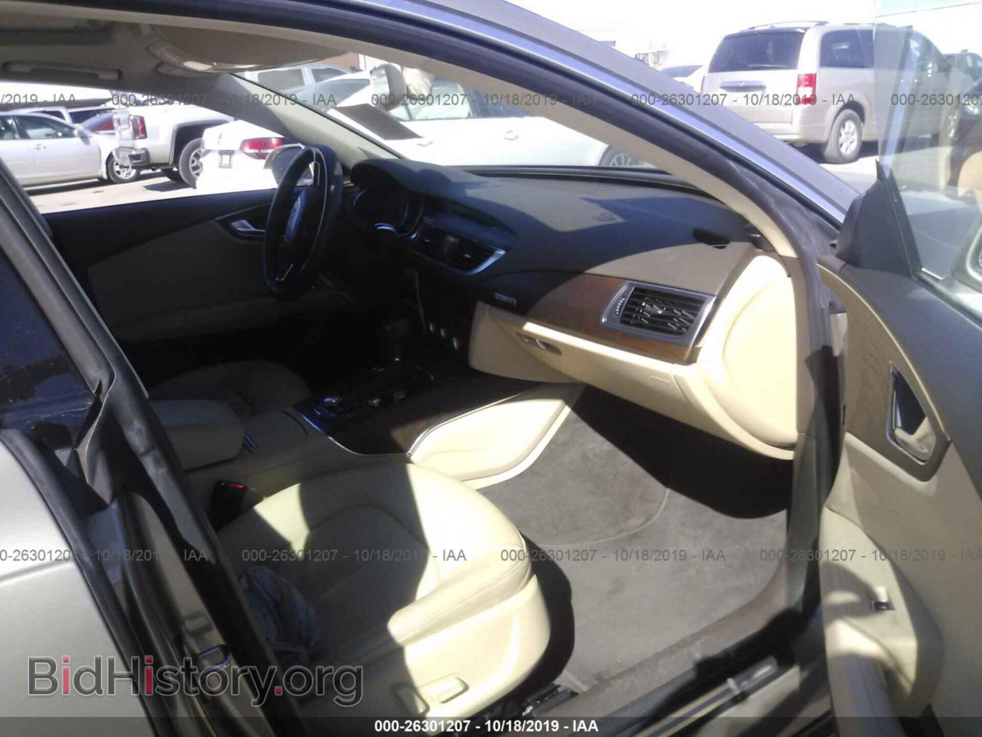 2012 AUDI A7 - VIN: WAUYGAFC2CN049615 - Фото 5